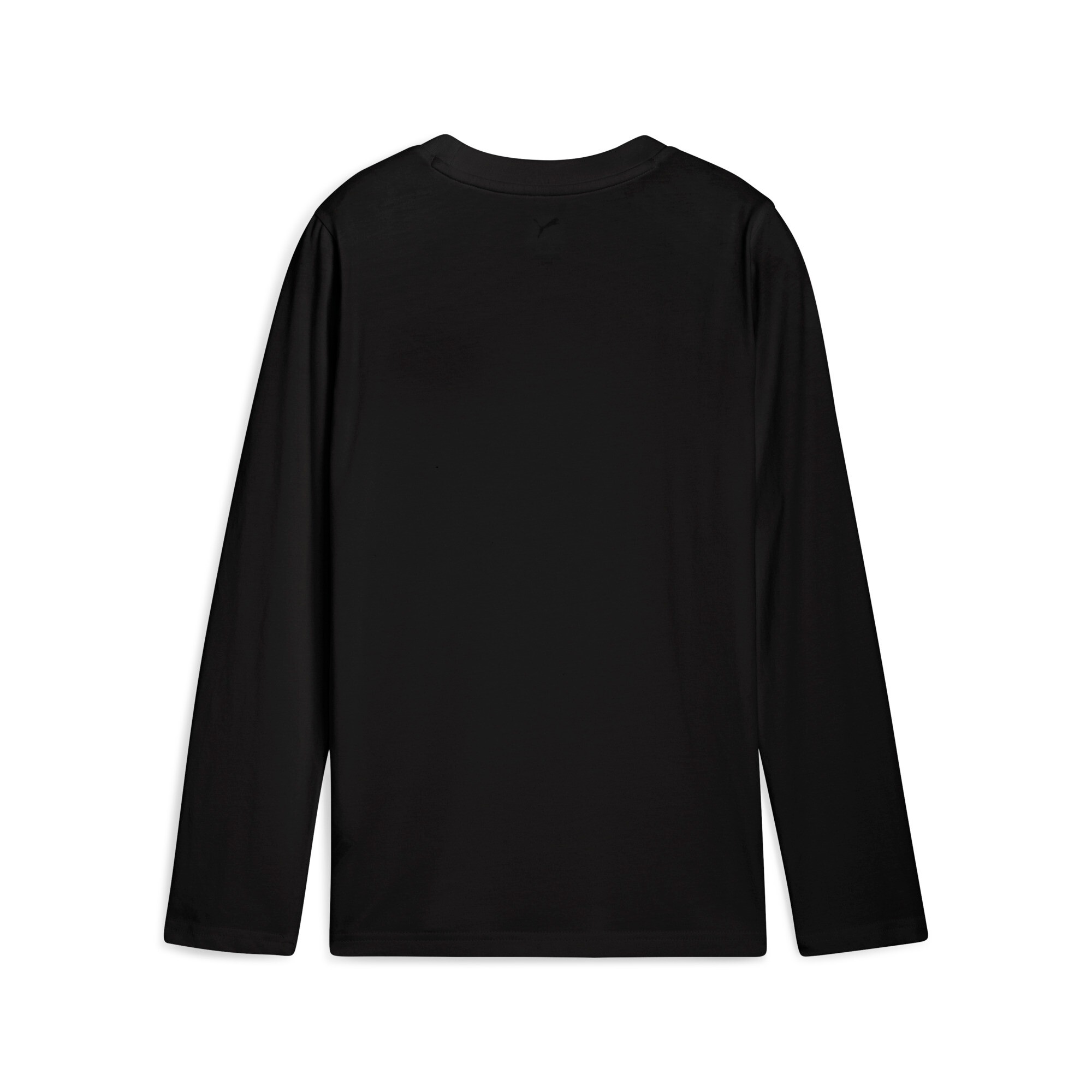 PUMA T-shirt à manches longues »ESS NO 1 LOGO LONGSLEEVE TEE B« coupe décontractée, col rond, sans capuche