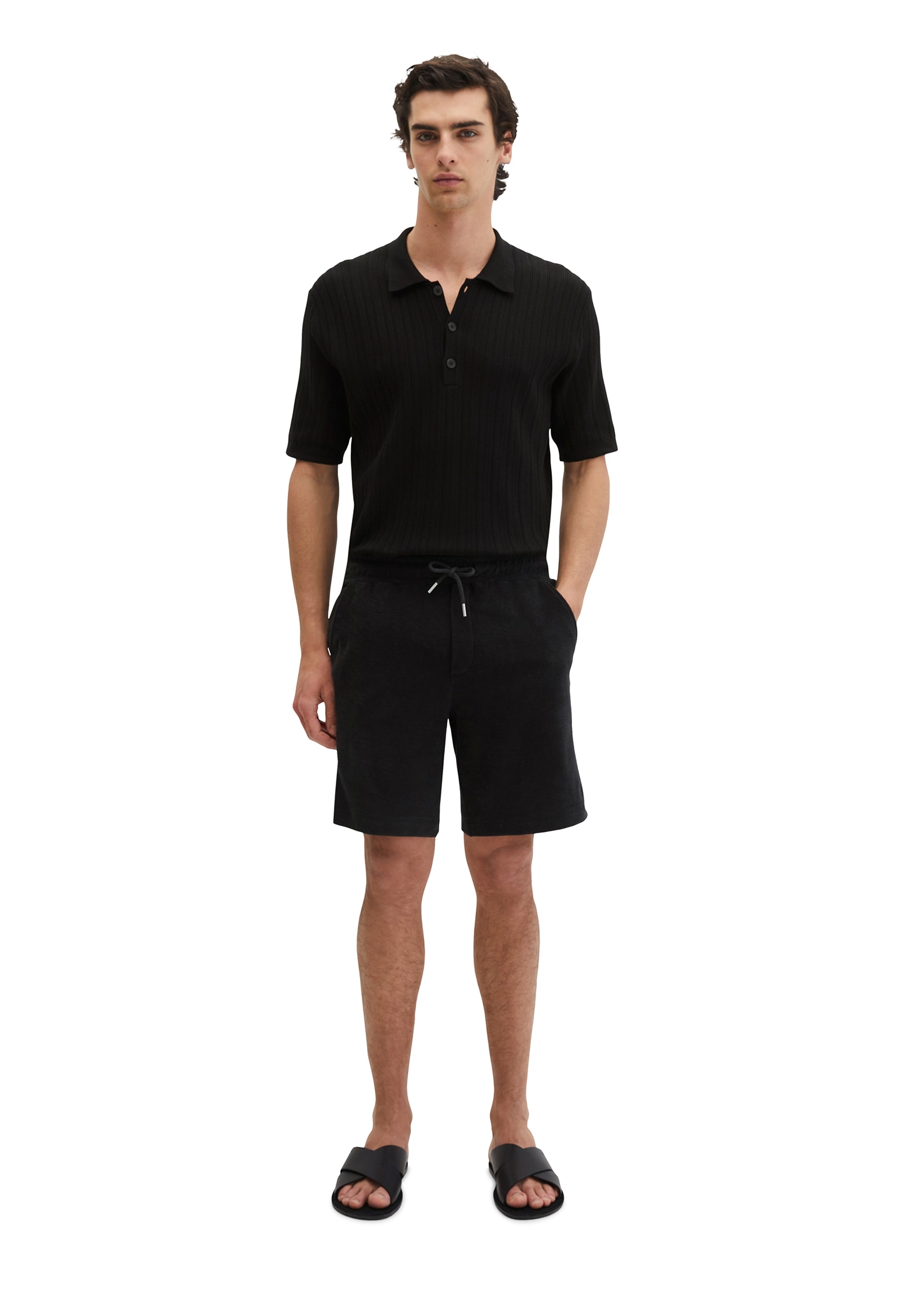 Marc O'Polo Short  regular en coton bio pur, éponge