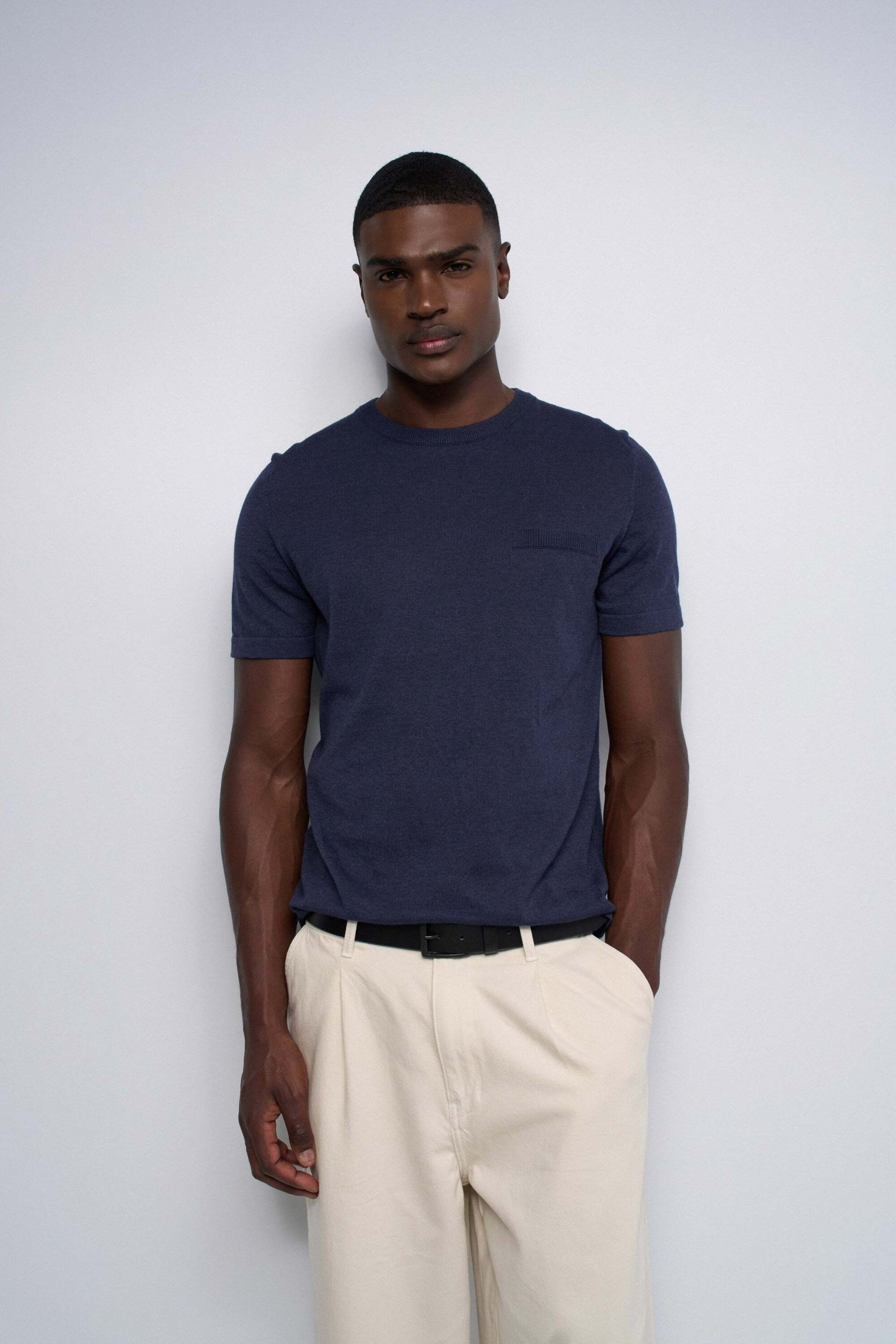 Salsa Strickpullover »Salsa Jeans Pullover Chest Pocket«
