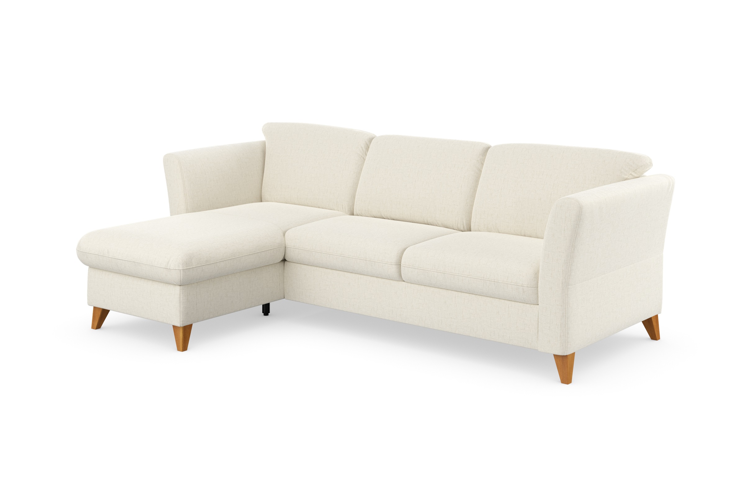 Home affaire Canapé d'angle »Trelleborg L-Form« Federkern-Polsterung, wahlweise mit Bettfunktion und Bettkasten