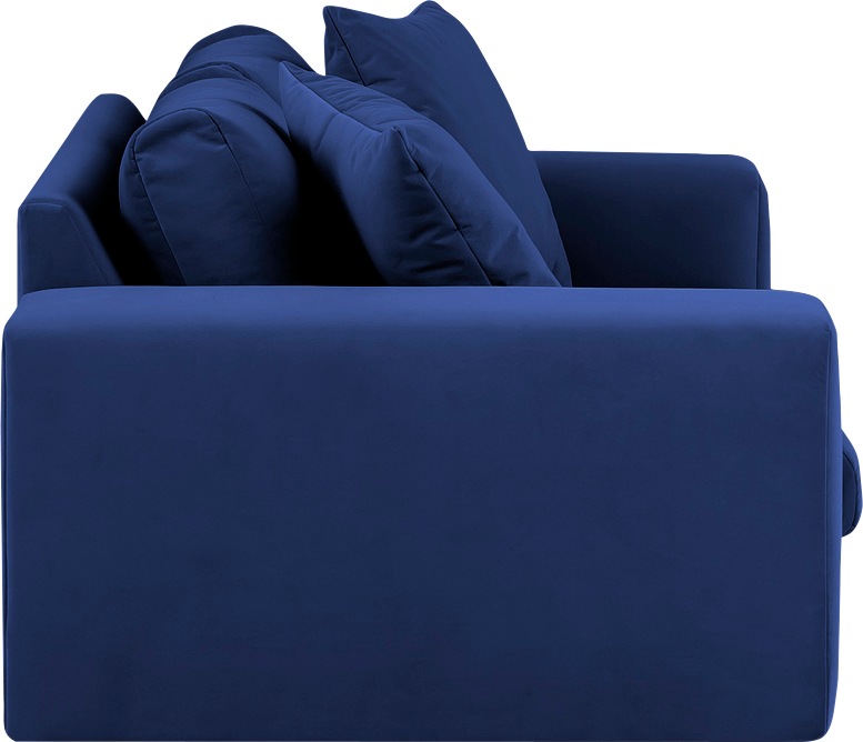 Home affaire 2-Sitzer »SLEETLAND XXL in Samtvelours oder Vintage-Leder-Optik« besonders gross und bequem