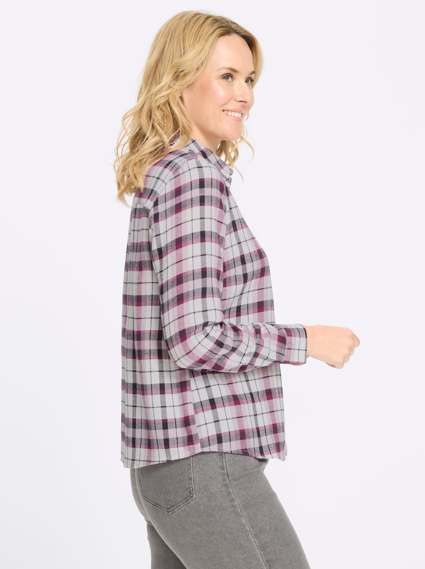Classic Basics Blouse en flanelle