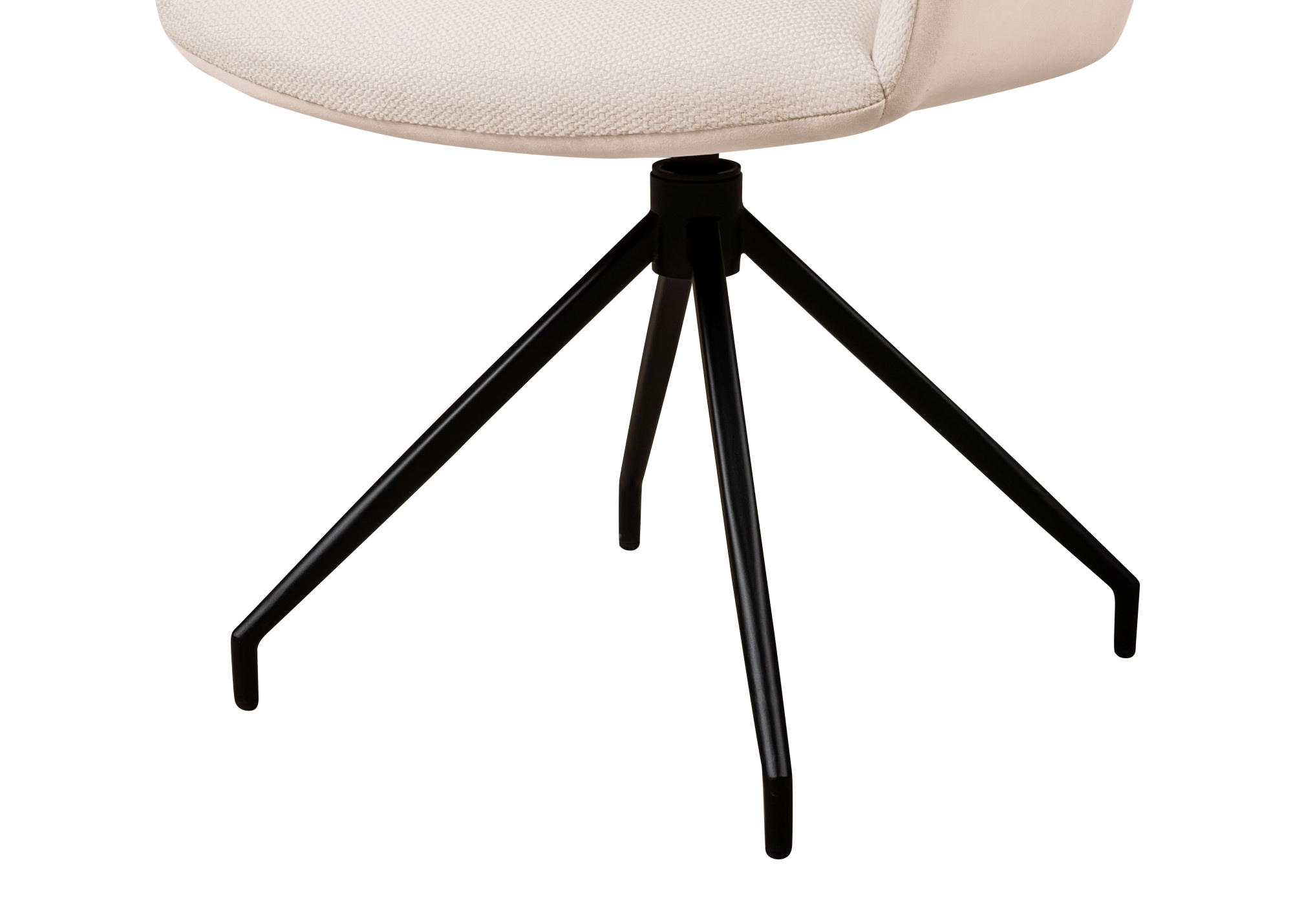 GOODproduct Chaise avec accoudoirs »Bruna Drehstuhl, Polsterstuhl, Esszimmerstuhl, Küchenstuhl, 4-Fussstuhl« () 360° drehbar, mit automatischer Rückstellung, 2-Stoff-Design