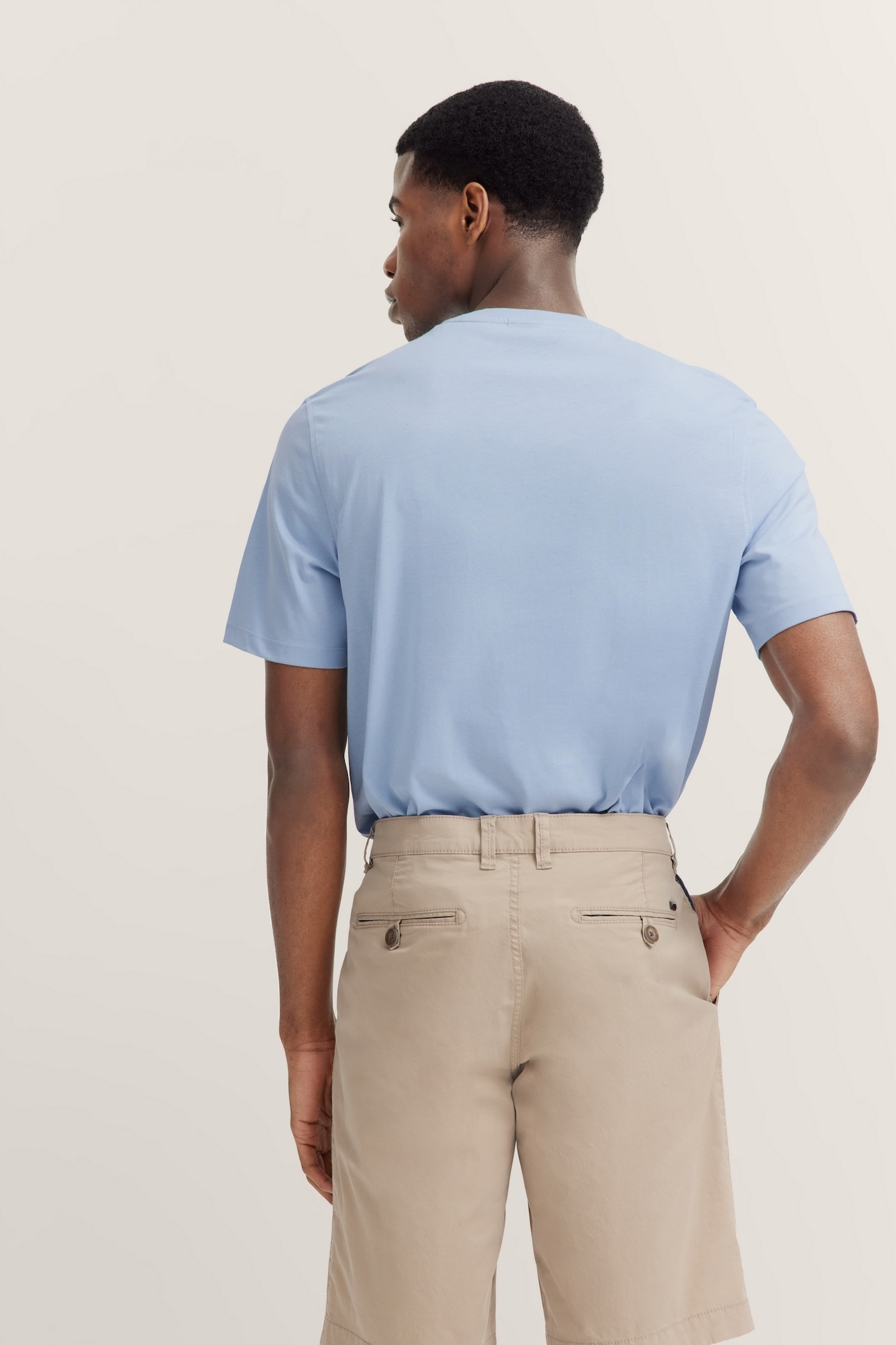 bugatti T-shirt mit Rundhals