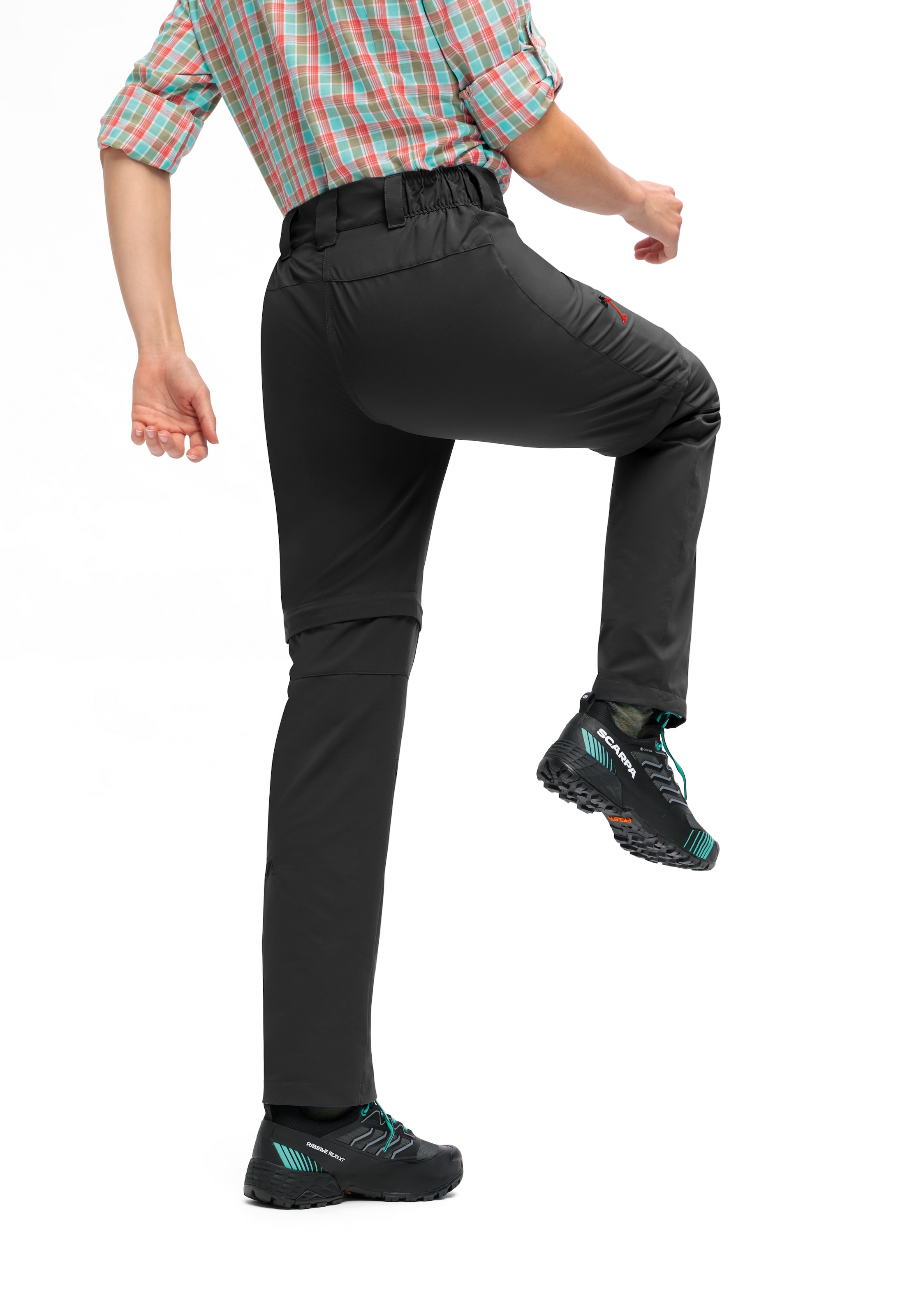 Maier Sports Outdoorhose »Nata Zip Loop«  Damen Wanderhose, Zip-Off Funktionshose, 3 Taschen, Regular Fit