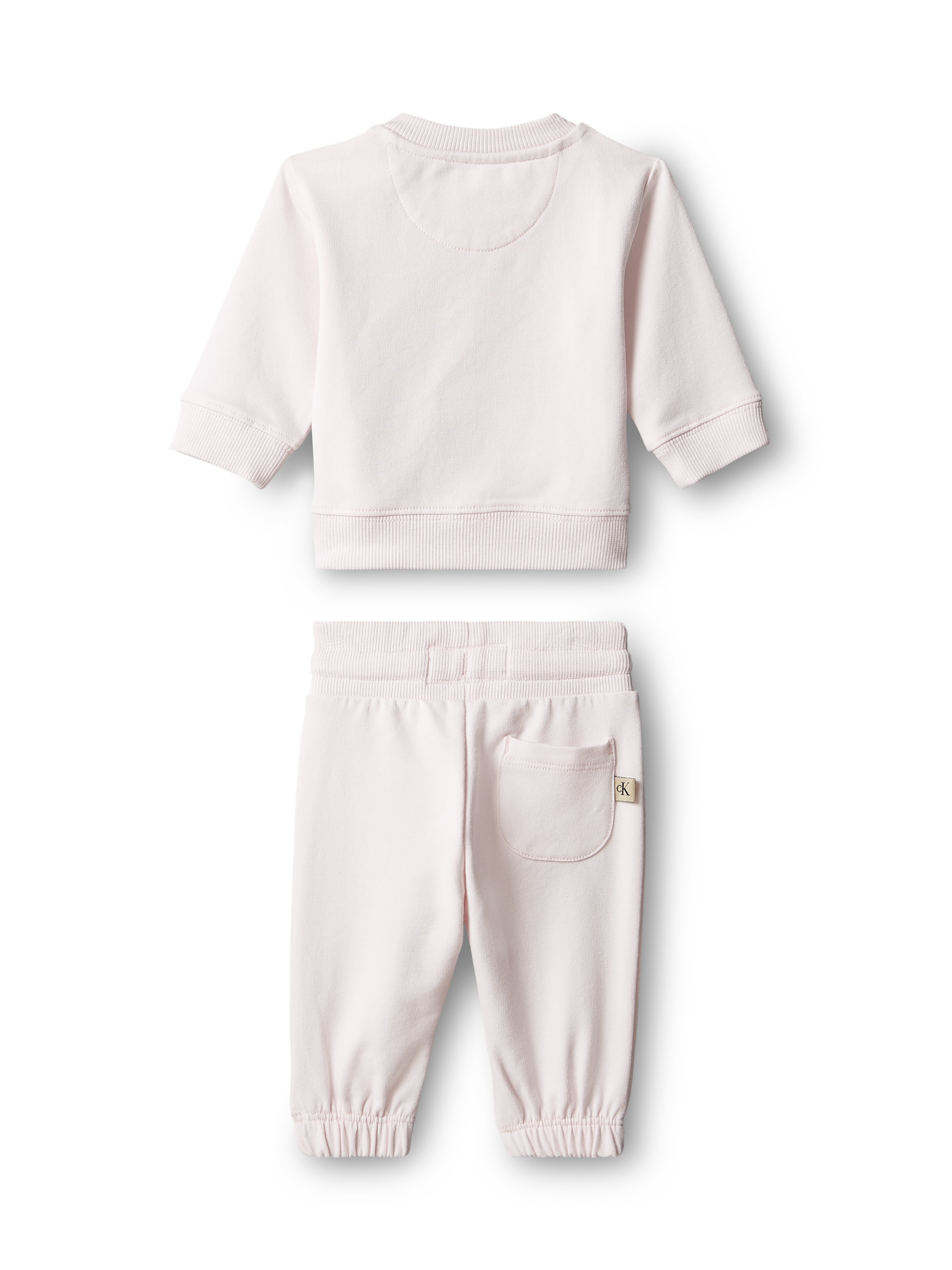 Calvin Klein Jeans Langarmshirt & Hose »MONOLOGO SWEATSHIRT SET« Set,  Regular fit, Logoschriftzug