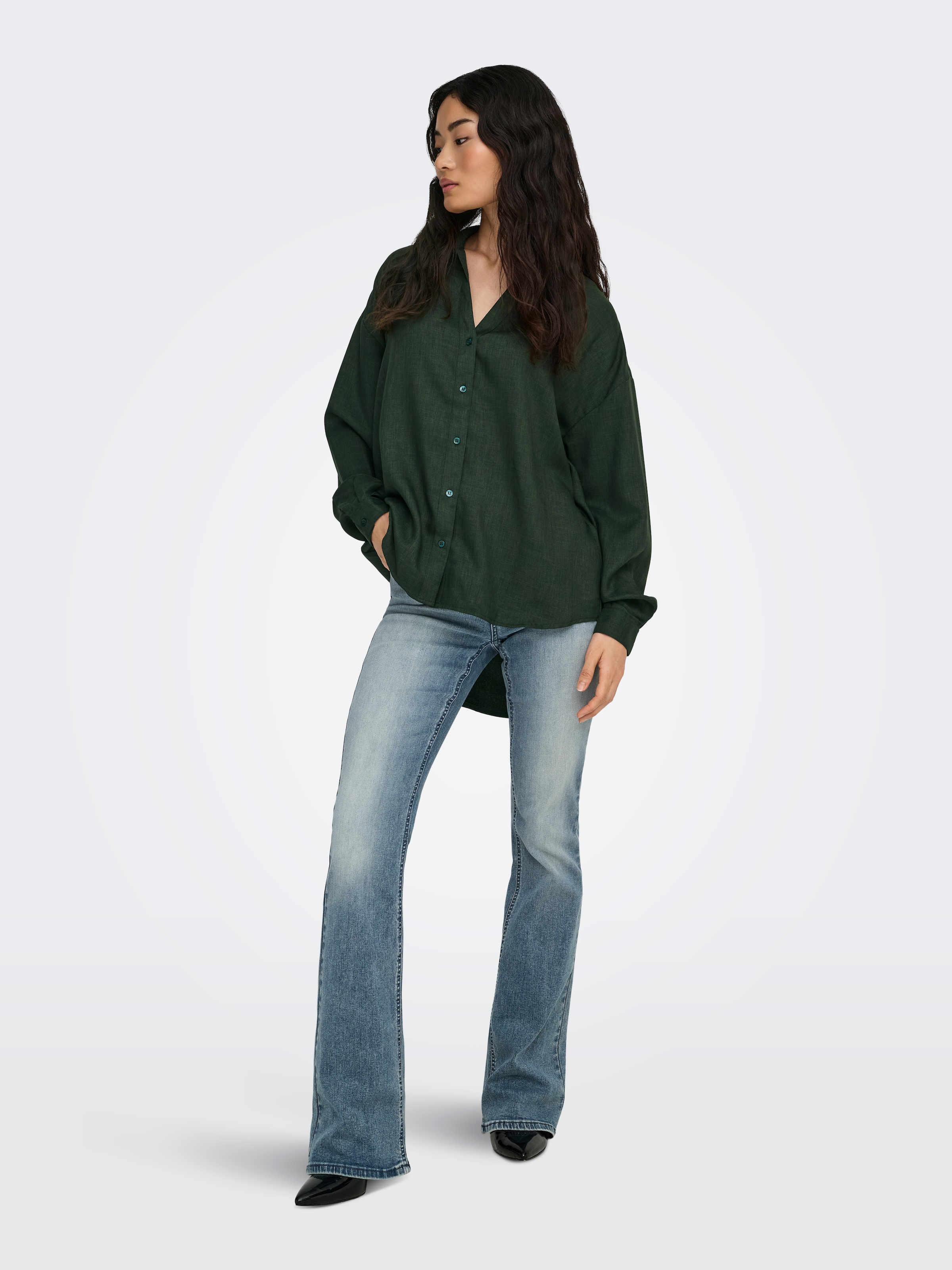 ONLY Hemdbluse »ONLHARRIET LIFE L/S SHIRT WVN«