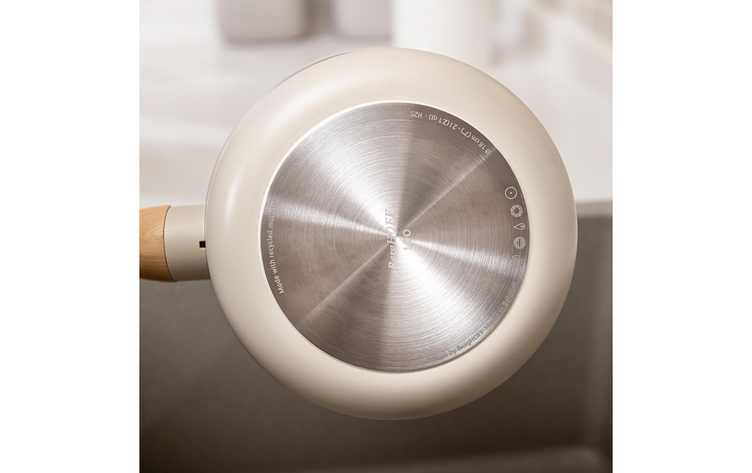 BergHOFF Set de casseroles »Leo Balance Cream 7-tlg.« Set, 