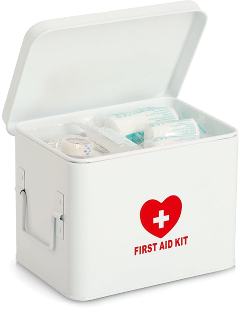 Zeller Present Aufbewahrungsbox »Metall, weiss« robust, dekorativ, flexibles Ordungssystem