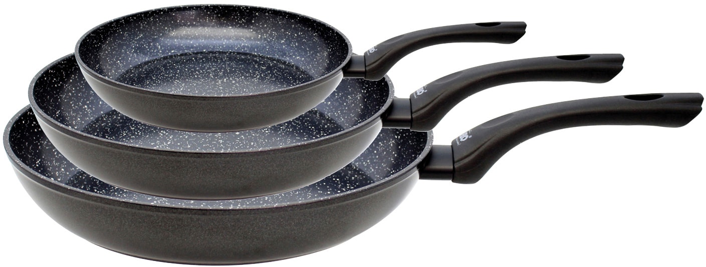 Elo Basic Set de poêles »Belugo« Aluminium Ensemble, 3 tlg. Optimierte Wandstärke