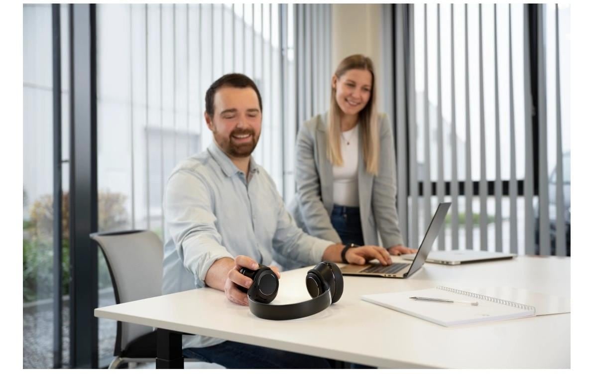   Over-Ear-Kopfhörer »Passion Turn Over-Ear« Active Noise Cancelling (ANC) eingebautes Mikrofon, Ladezeit: 3h