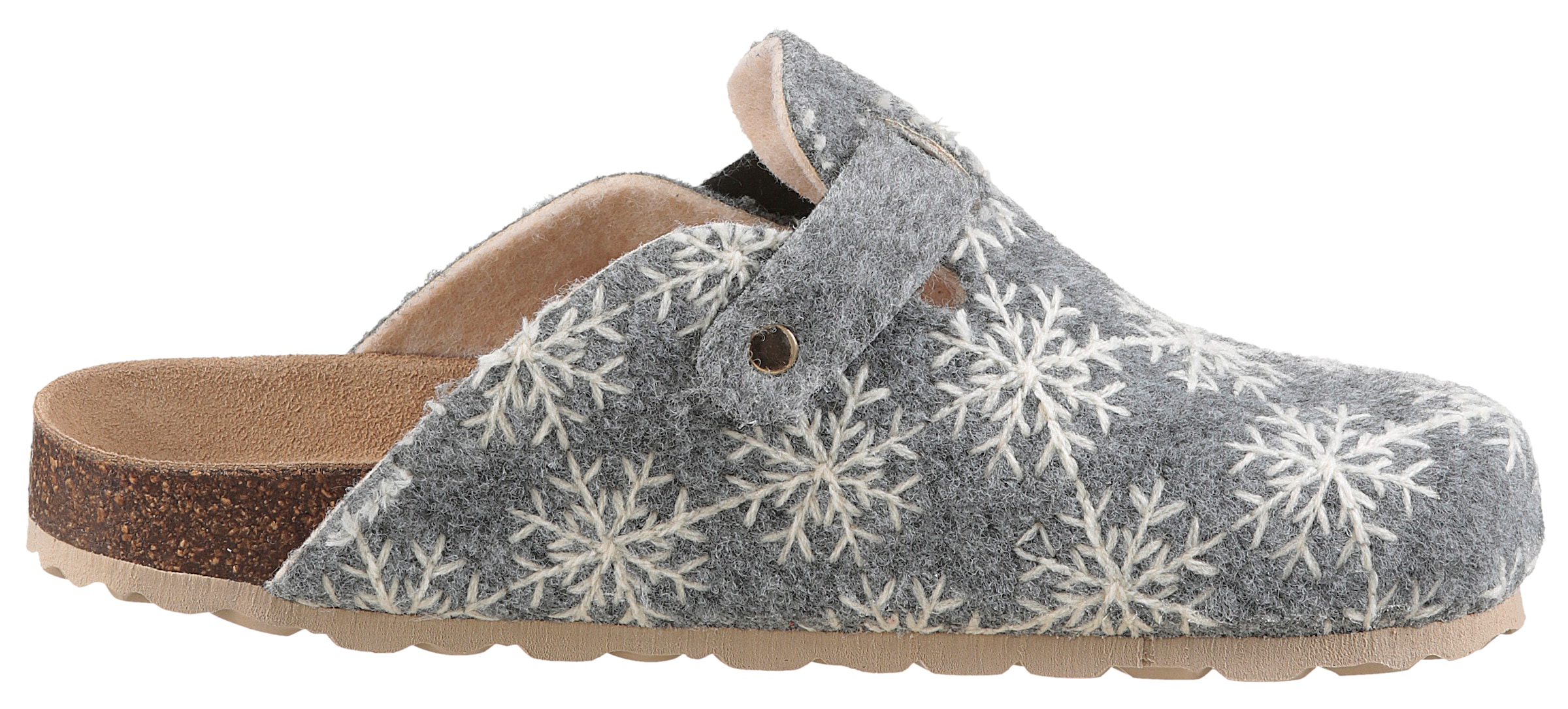 Aniston SHOES Clog  Clog, Hausschuh, Homeslipper, verstellbare Schnalle