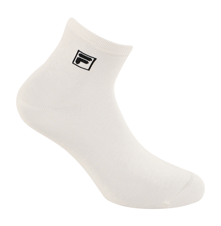 Fila Chaussettes courtes »UNISEX QUARTER PLAIN SOCKS« 3 Couple tlg. mit eingestrickem Logo