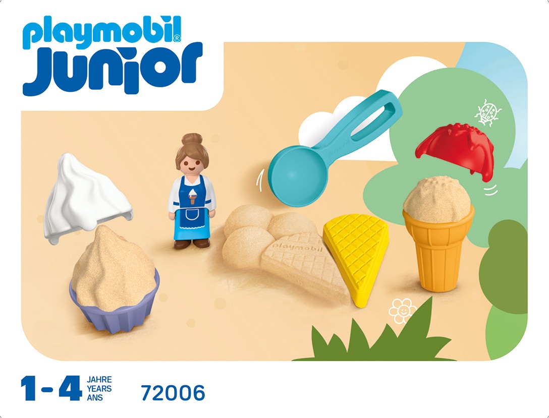Playmobil® Kit de moulage en sable »Sand-Eisdiele (72006), Junior Sand« Made in Europe