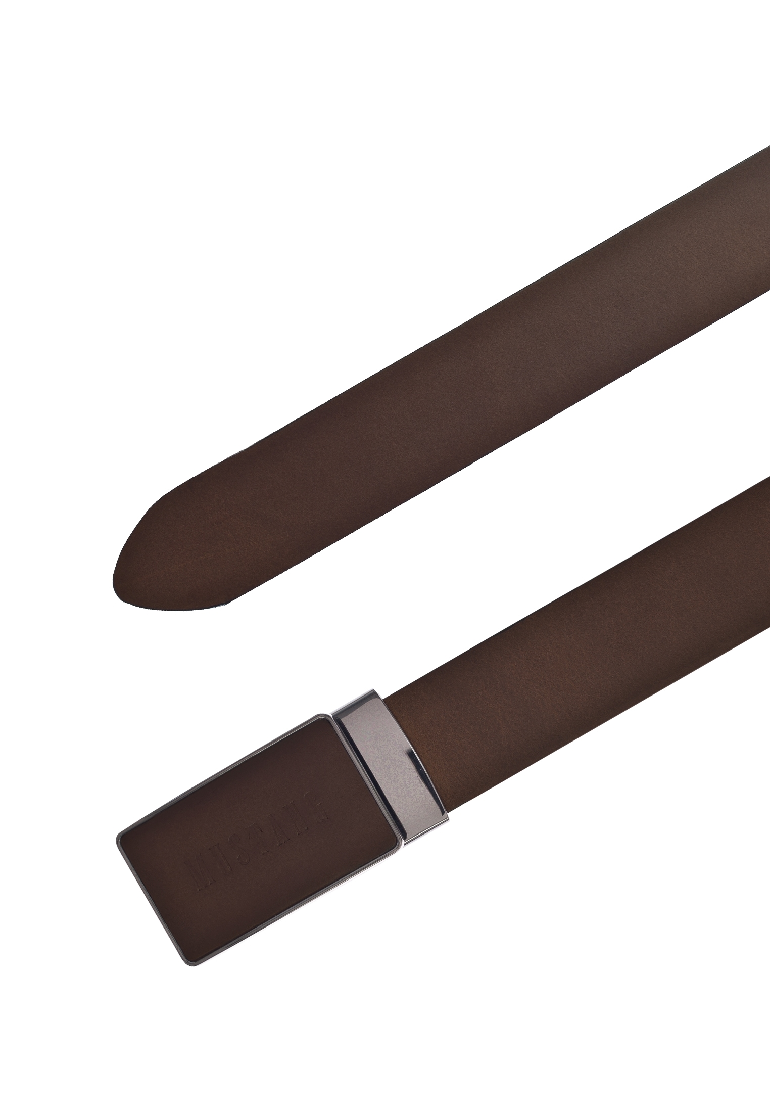 MUSTANG Ceinture en toile réglable »"Lucas"« 1 cuis Schliesse mit Logoschriftzug, modisch, 3,5 cm