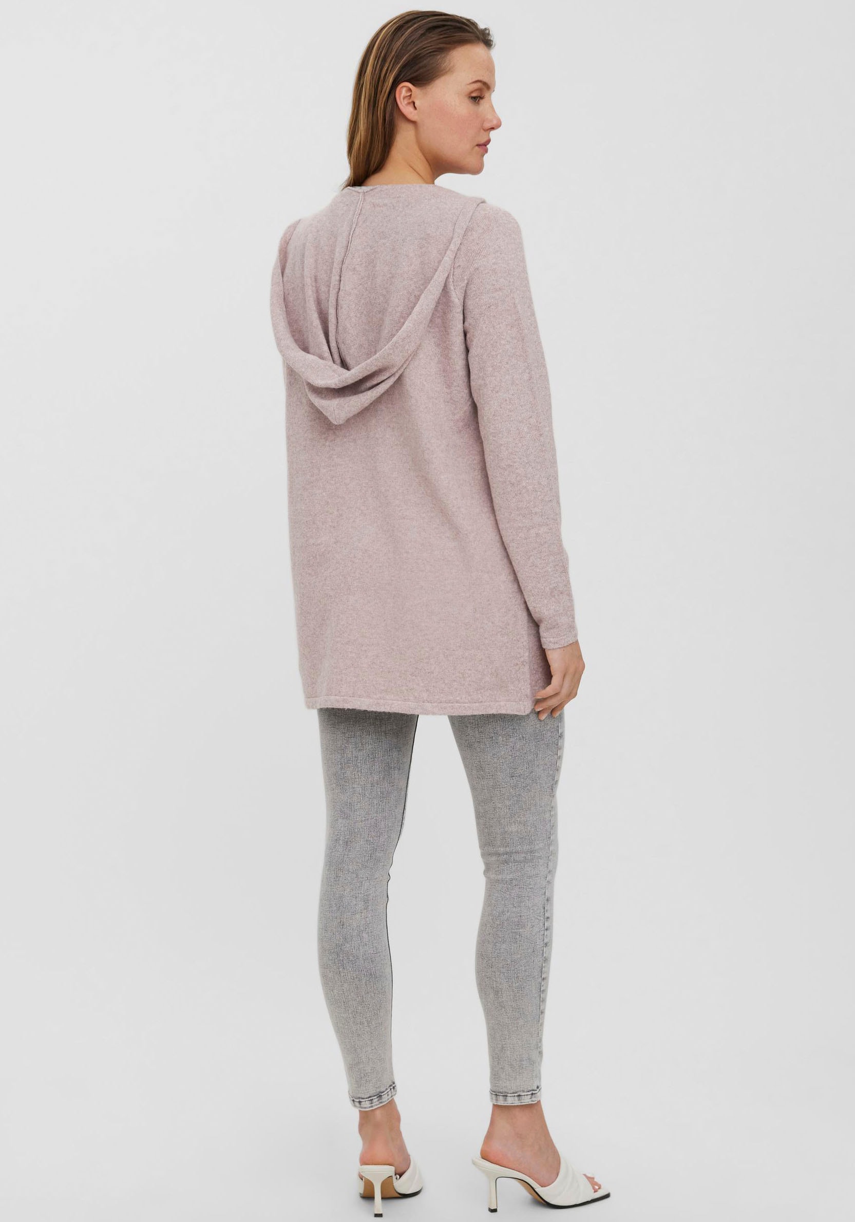 Vero Moda Veste en tricot »VMDOFFY LS OPEN HOOD CARDIGAN GA NOOS«