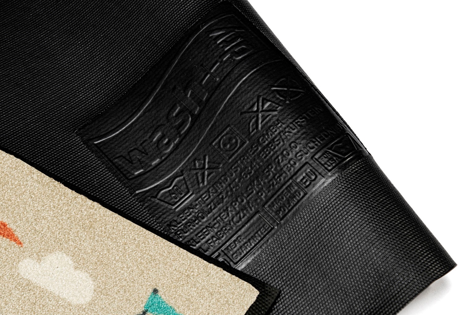 wash+dry by Kleen-Tex Fussmatte »Beachhut« rechteckig
