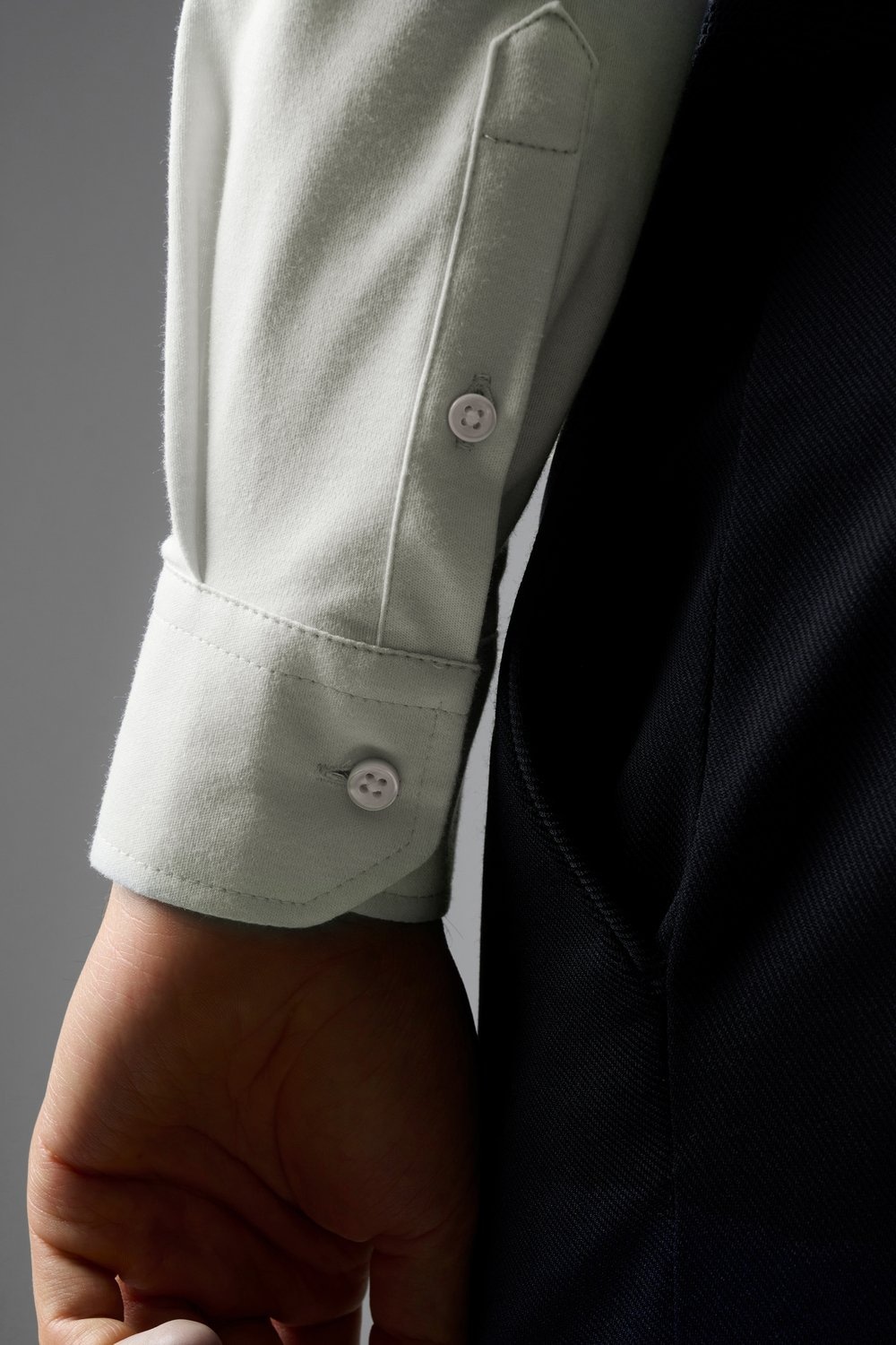 DESOTO Langarmhemd »Jerseyhemd Essential Hai langarm« Flexibler Stretch