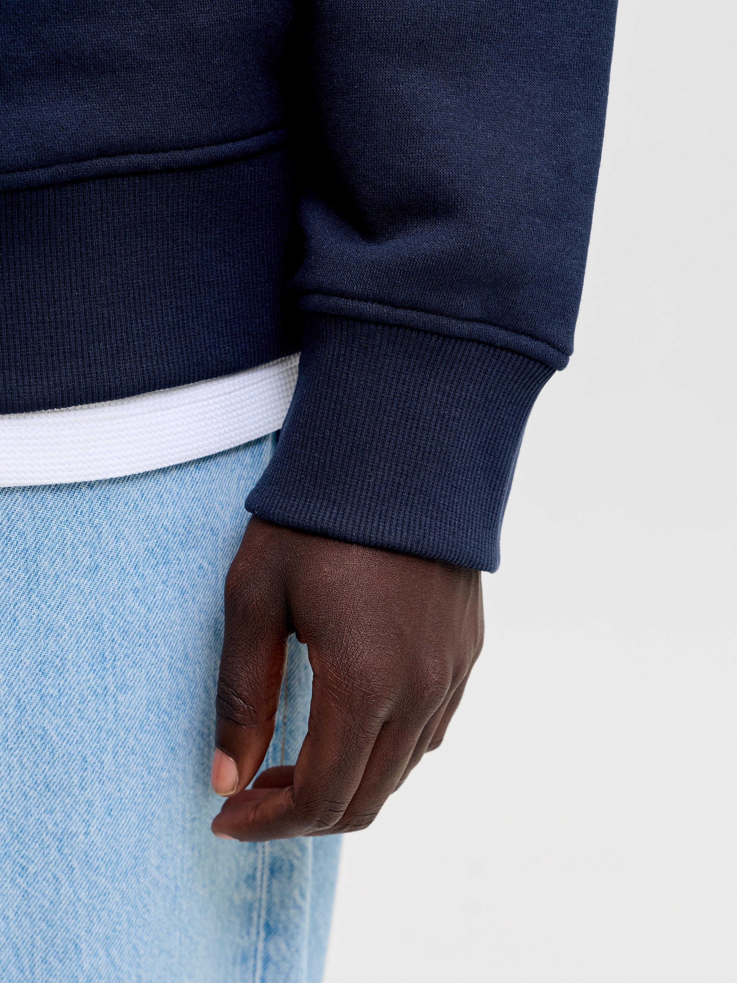 Jack & Jones Kapuzensweatshirt »JJTOM SWEAT HOOD«, Baumwollmischung,
