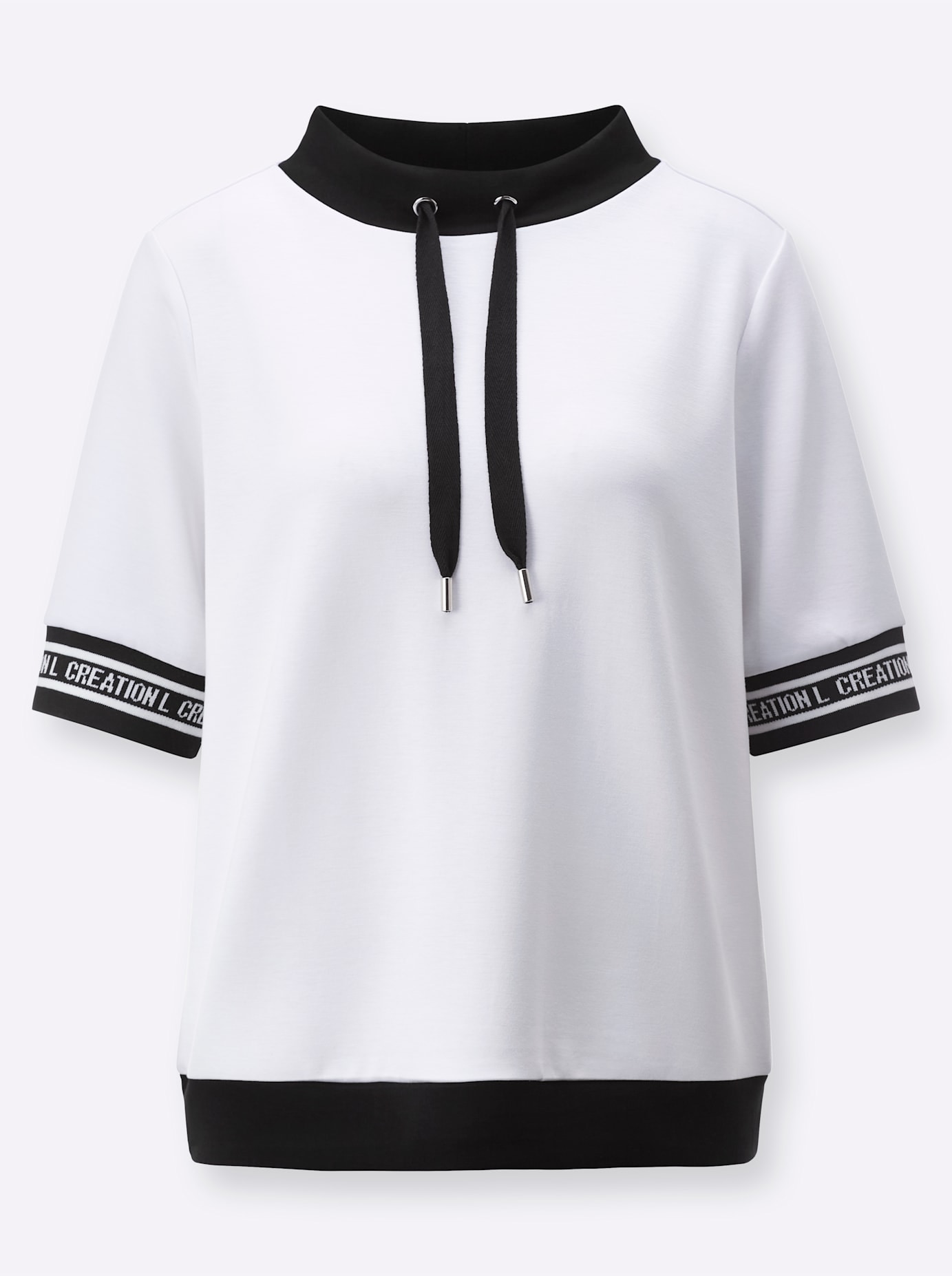 creation L T-shirt à col montant »Shirt« 1 cuis