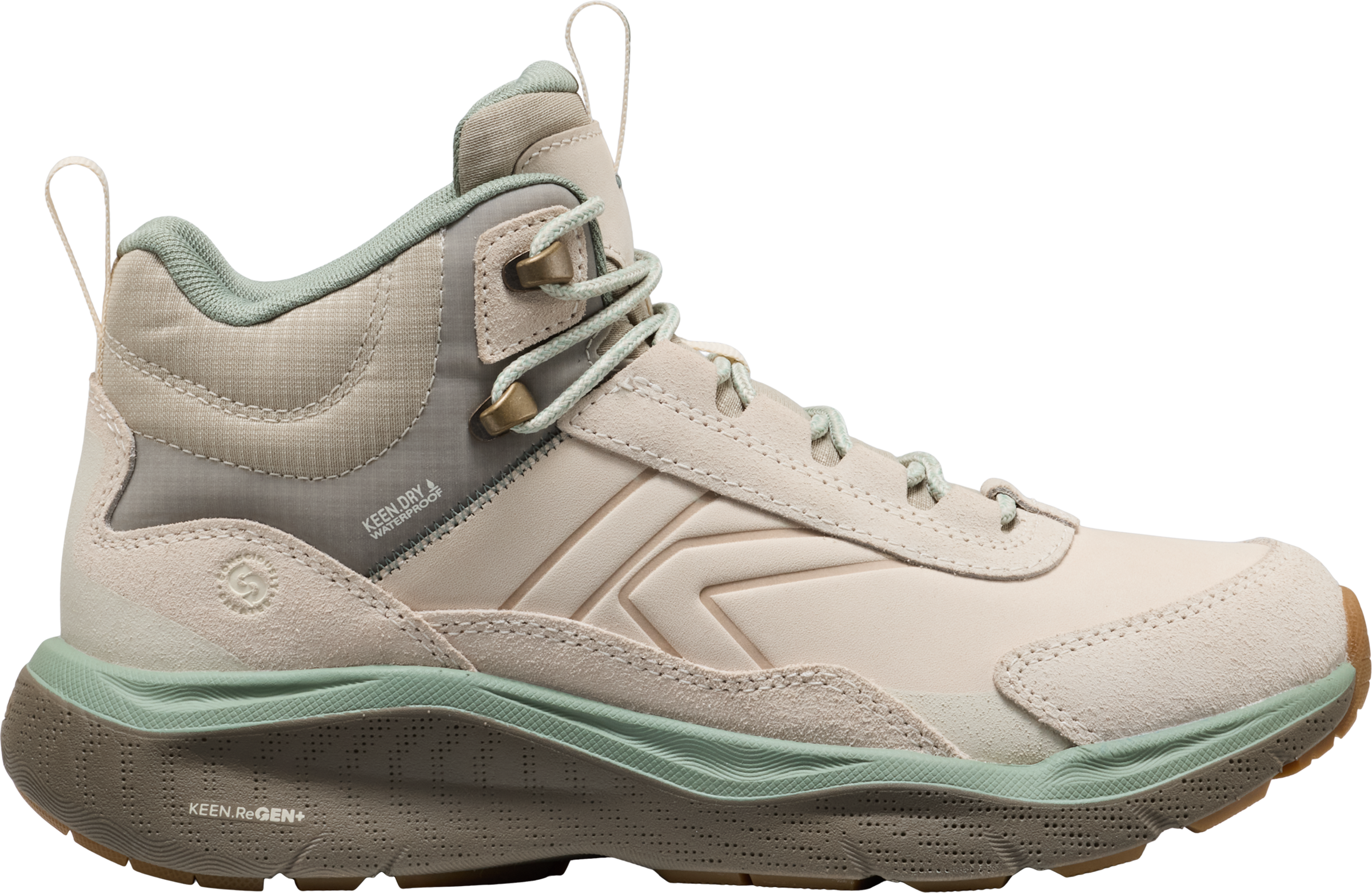 Keen Chaussure d'extérieur »LEIKI LEATHER MID WP«  chaussure de randonnée en cuir premium imperméable, respirante
