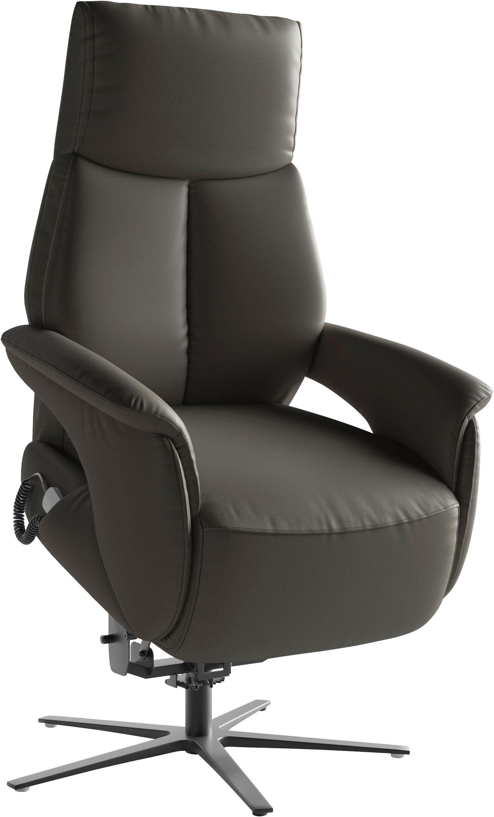 sit&more Fauteuil TV »Lazy mit Kopfteilverstellung & Drehfunktion, weitere Funktionen« avec position cœur-balance et 3 moteurs