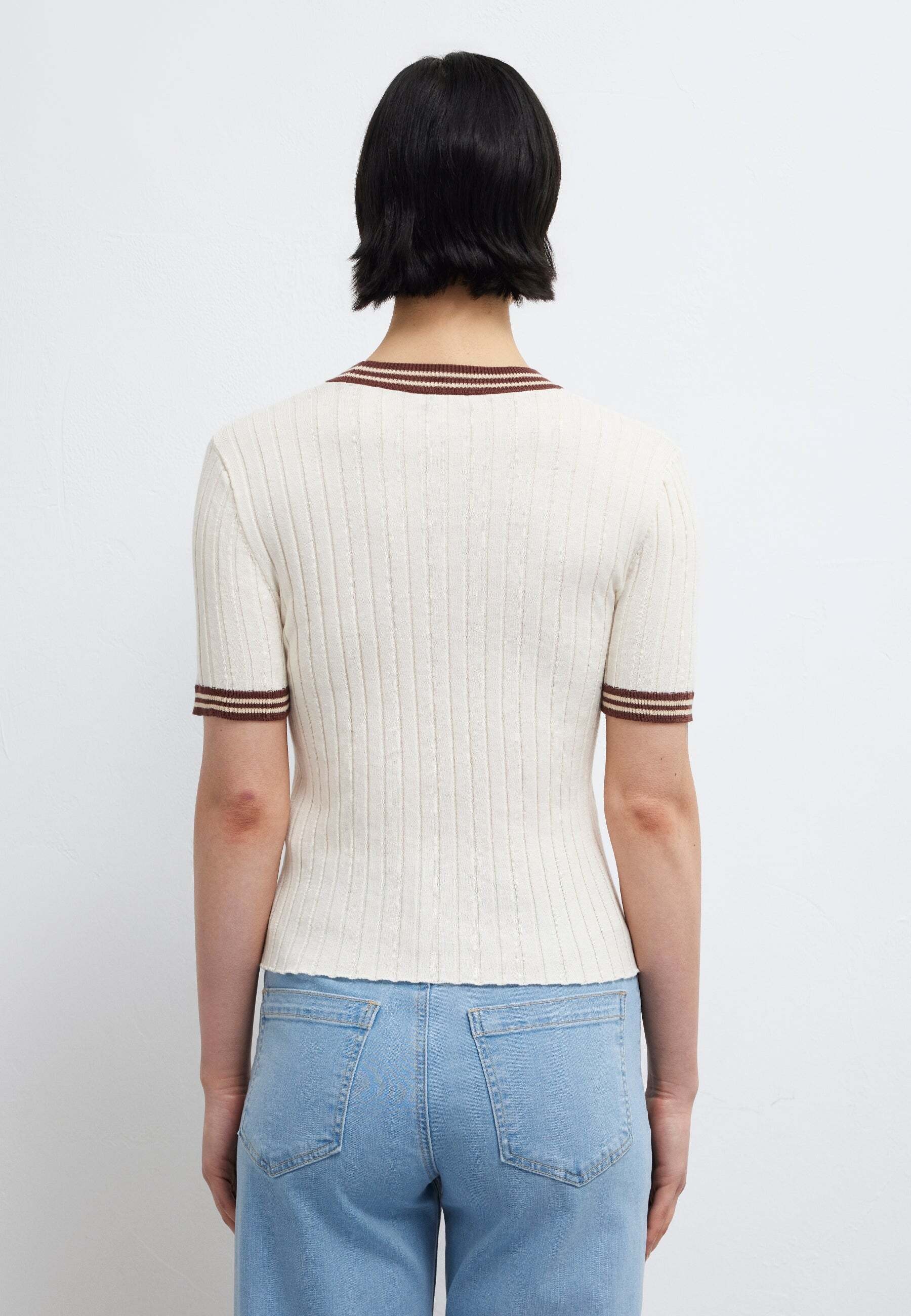 Mavi T-Shirt »Mavi T-Shirt Short Sleeve Tricot«