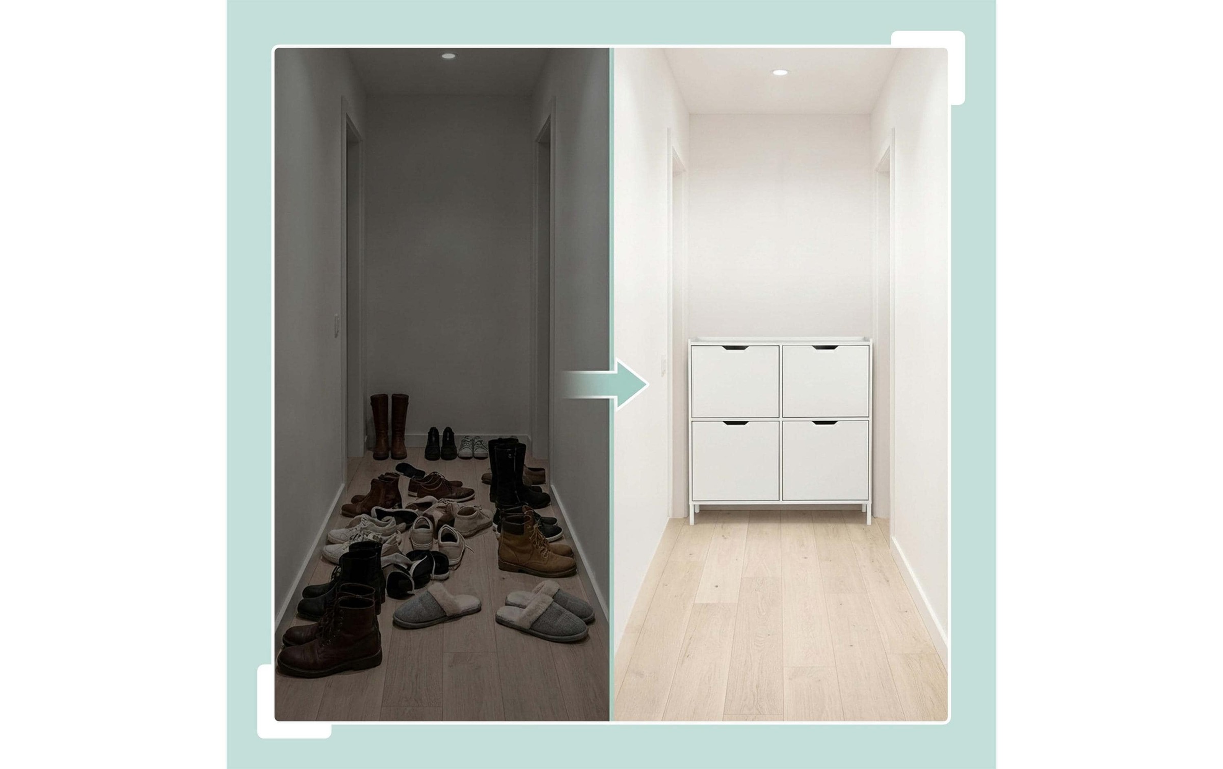 relaxdays »Schuhkipper 100 x 90 cm«
