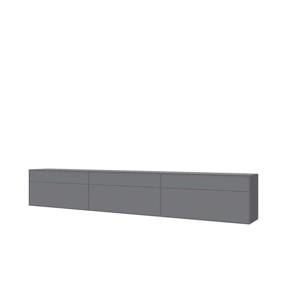 LeGer Home by Lena Gercke Table basse »Essentials, TV-Board, TV-Kommode, TV-Schrank,  TV-Möbel« 3 cuis tlg. Breite: 333 cm, UV lackiert, Push-to-open-Funktion
