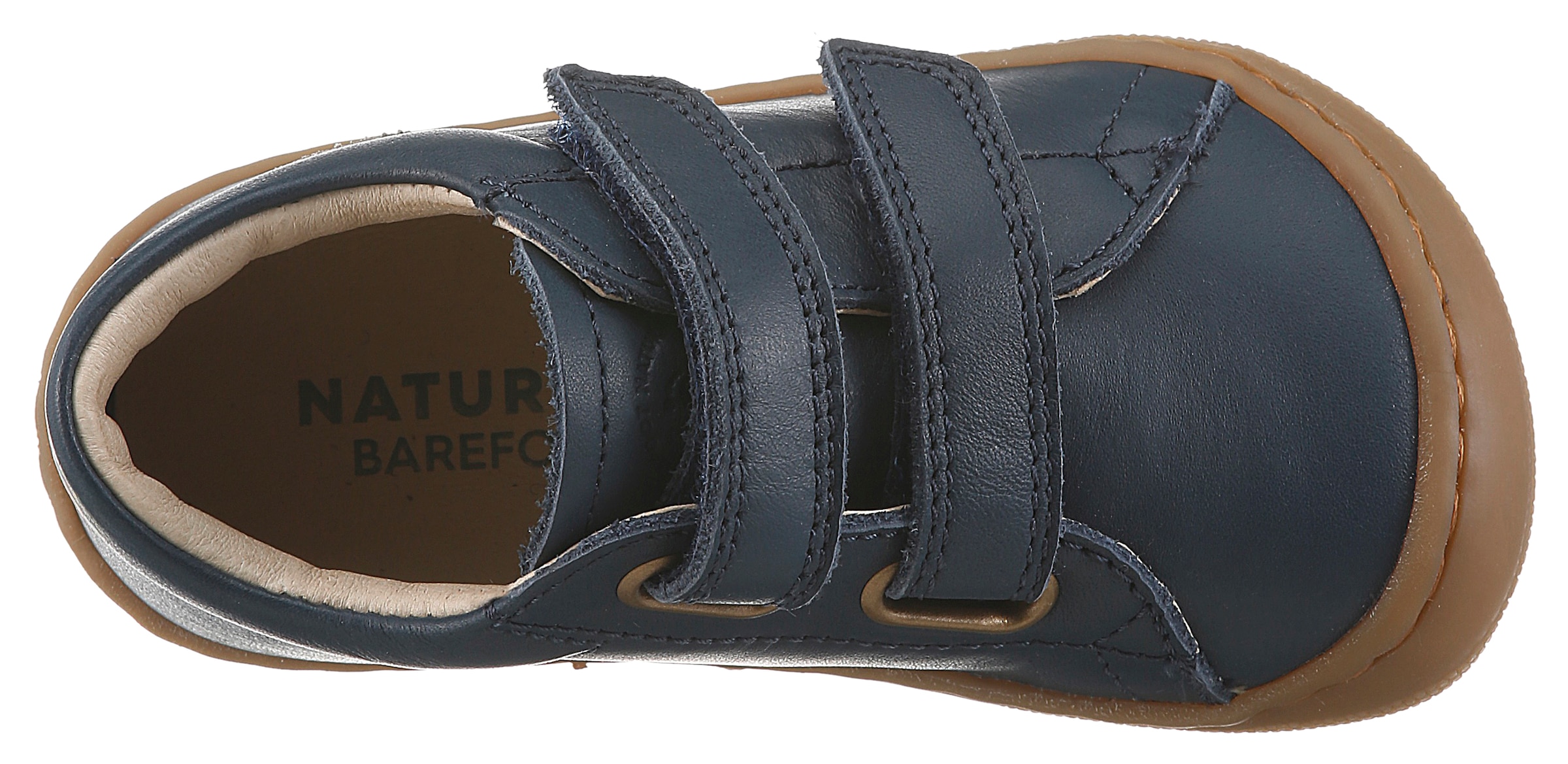 Naturino Barfussschuh »BAREFOOT AMUR VL«  Klettschuh mit Lederinnenausstattung , Grössenschablone zum Download
