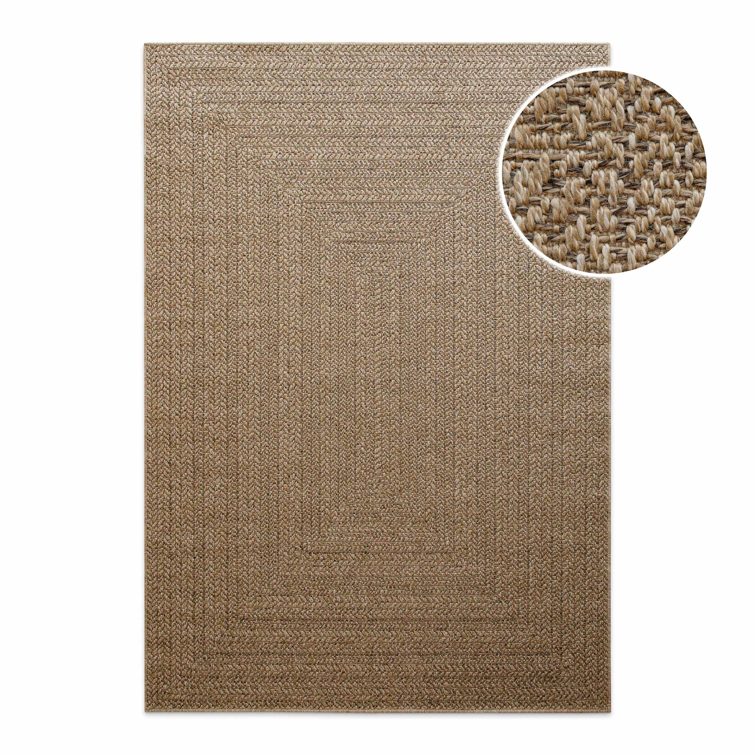 Wecon home Tapis »Layo« Rectangulaire 6 mm Höhe Flachgewebe, wetterfest, geometrisches Design, In- & Outdoor Teppich