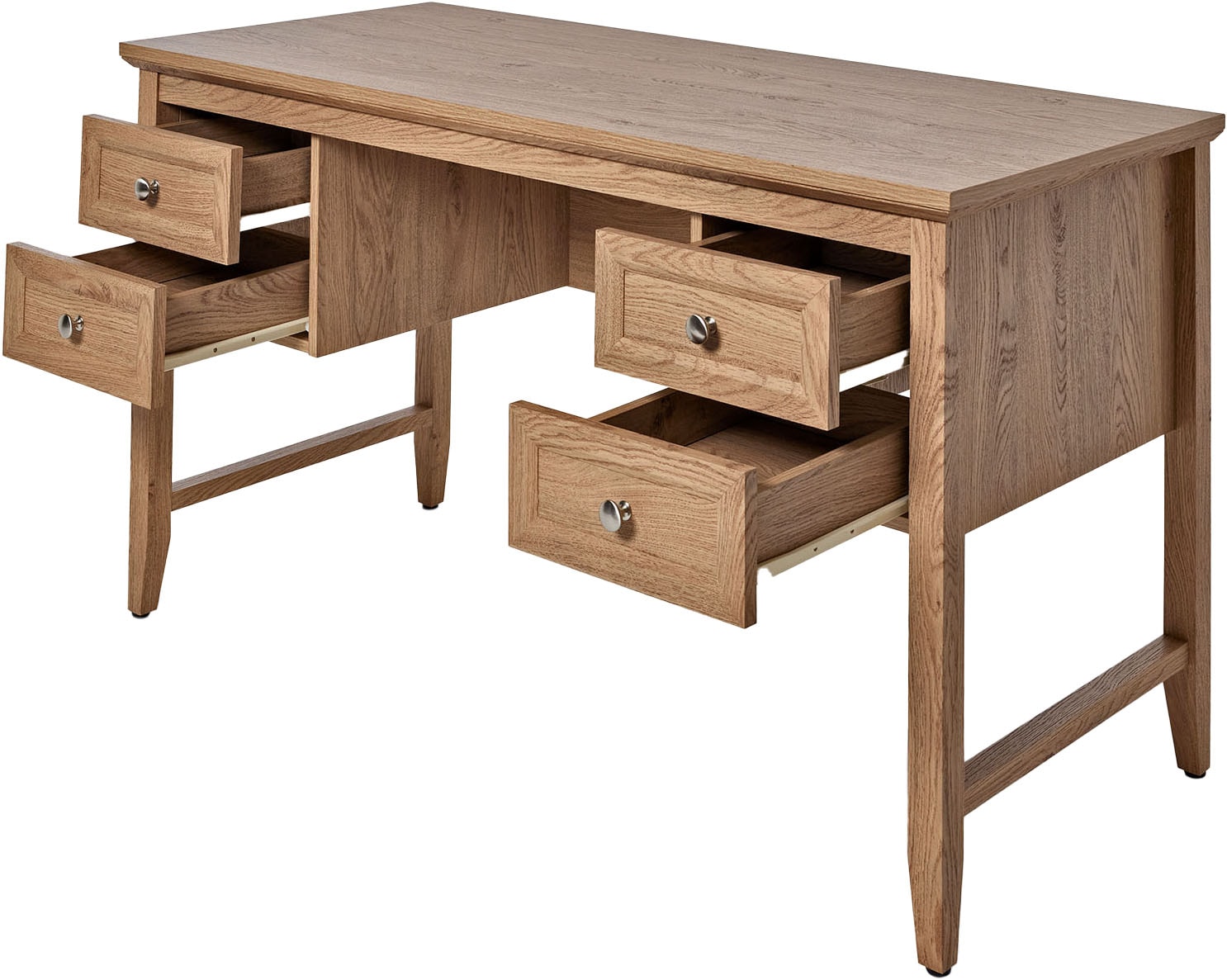 Jahnke Schreibtisch »CLASSIC D 130« 1 Stk. tlg. Schreibtisch, 4 Schubladen, Breite 130 cm
