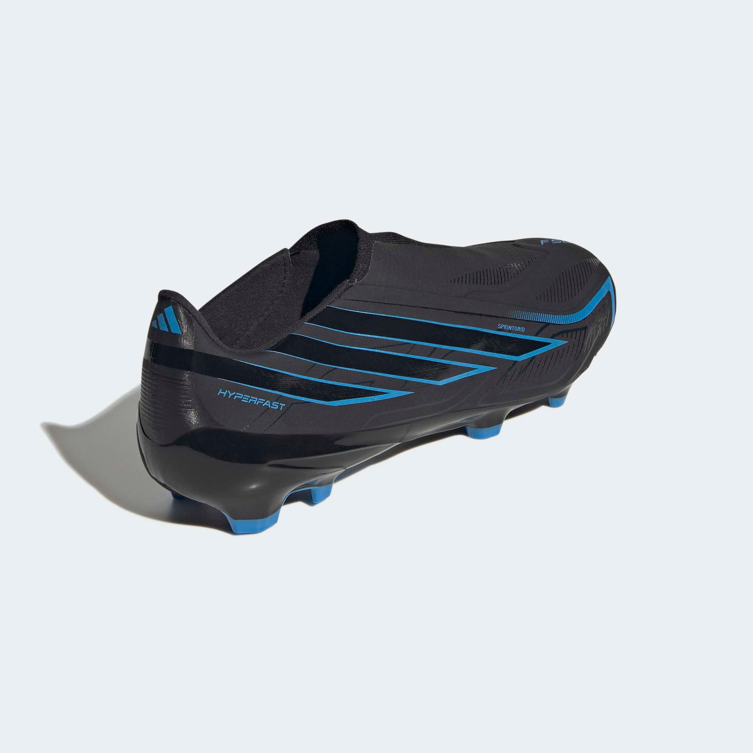 adidas Performance Fussballschuh »F50 HYPERFAST LEAGUE , FESTE BÖDEN, SCHNÜRLOS«  Aussensohle für Rasen und feste Böden