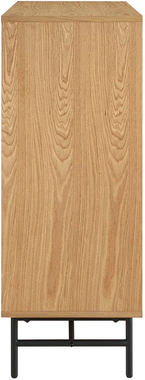 SalesFever Kommode »Visby Stilvolles Sideboard für den Wohnbereich« Eiche Echtholzfurnier