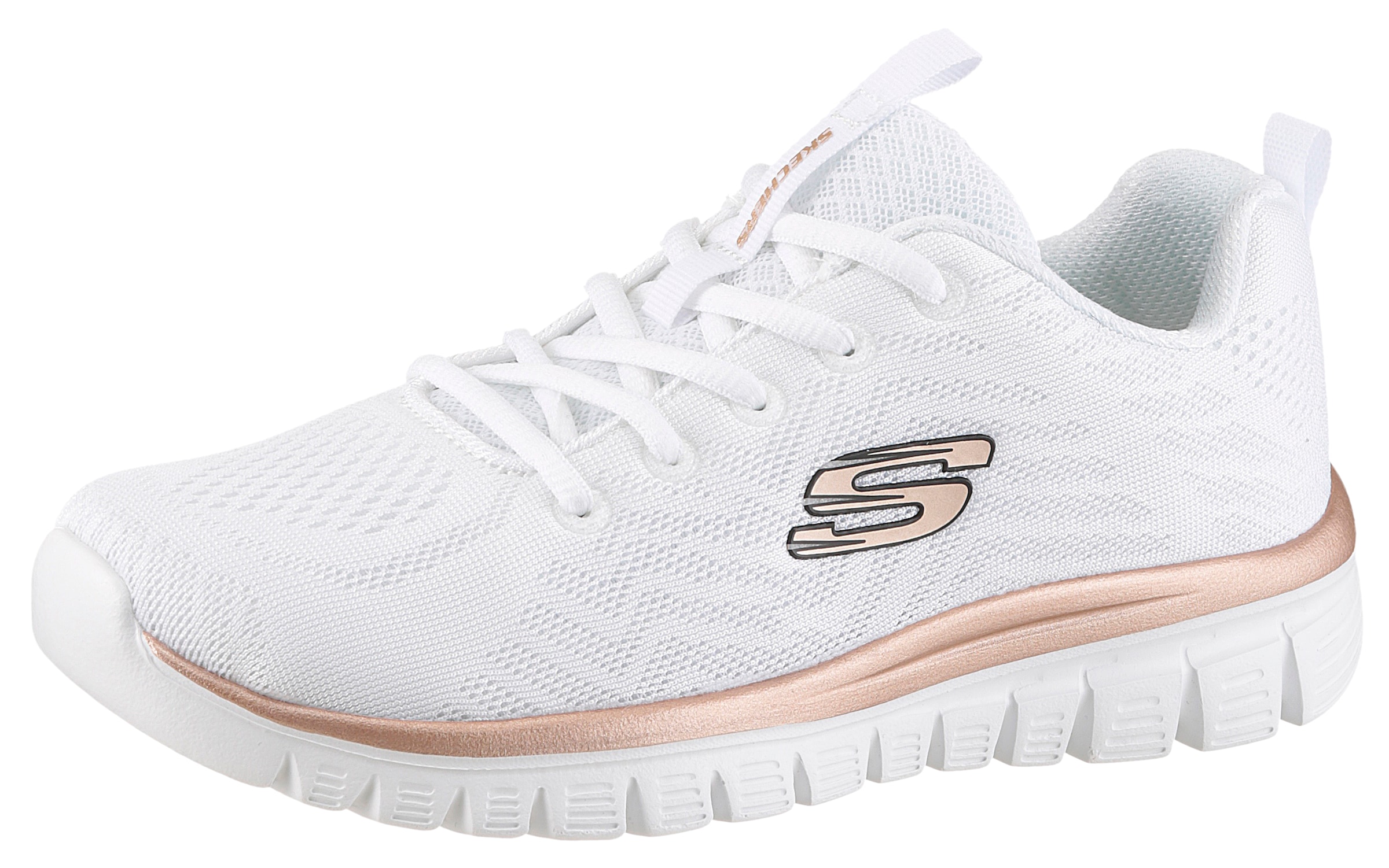 Skechers Sneakers »Graceful - Get Connected«  Freizeitschuh, Halbschuh, Schnürschuh für die Maschinenwäsche geeignet