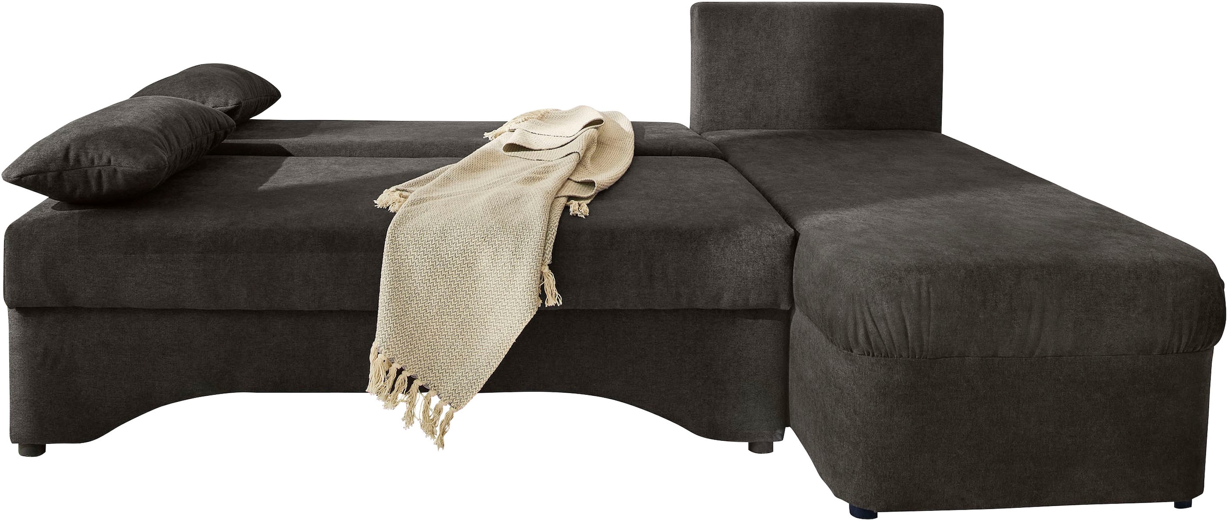 Jockenhöfer Gruppe Ecksofa »Starlight L-Form, B: 191 cm« mit Schlaffunktion, Bettkasten & Licht, Unser Dauertiefpreis
