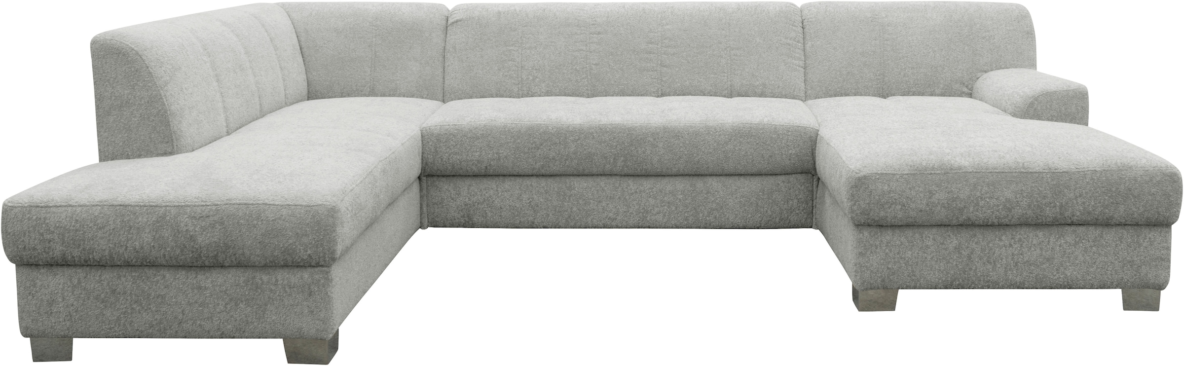 GOODproduct Paysage de salon »Lolland 296 x 195 cm, modern, mit Steppungen, mittelfester Sitz« Forme en U, avec revêtement Pet Friendly