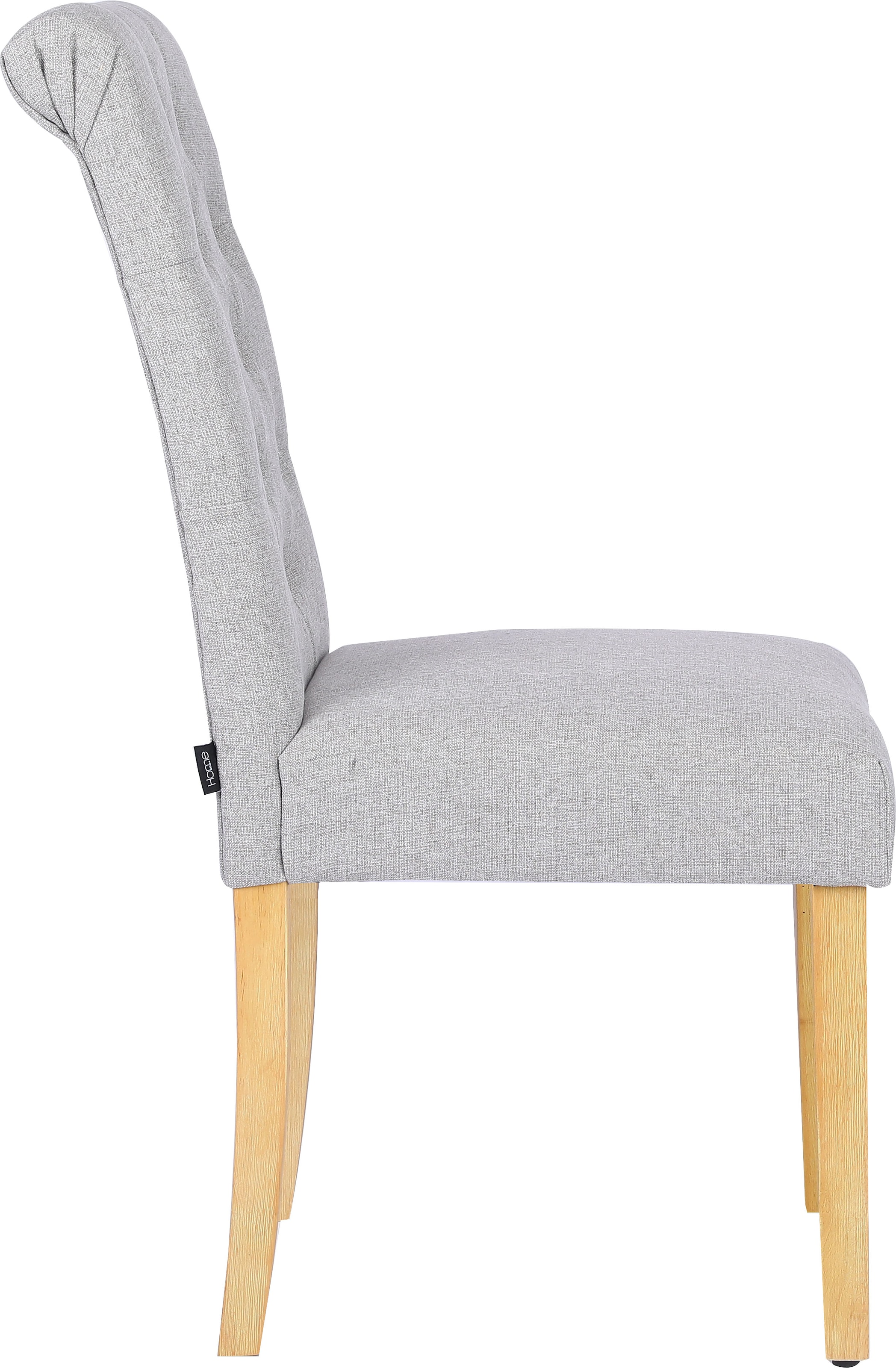 Home affaire Esszimmerstuhl »Liao, TOPSELLER!, OTTOs Choice, 2er-Set« (Set) pflegeleichter Webstoff Bezug, Knopfheftung, Sitzhöhe ca. 51 cm