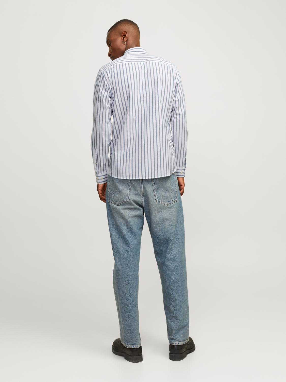 Jack & Jones PlusSize Chemise à manches longues »JJEOXFORD SHIRT L/S S21 NOOS PLS« mit Brusttasche