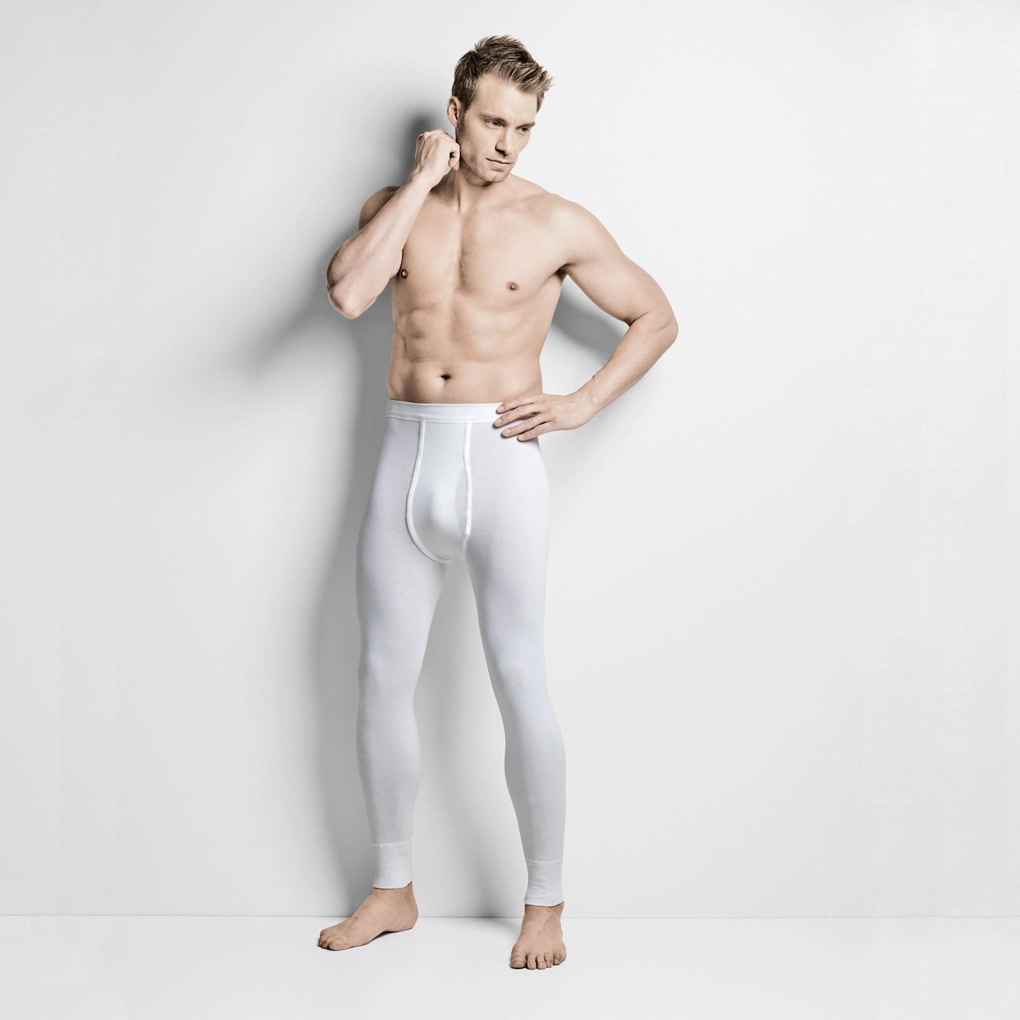 ISA Bodywear Lange Unterhose »Lange Unterhose mit Eingriff ''Udo''«