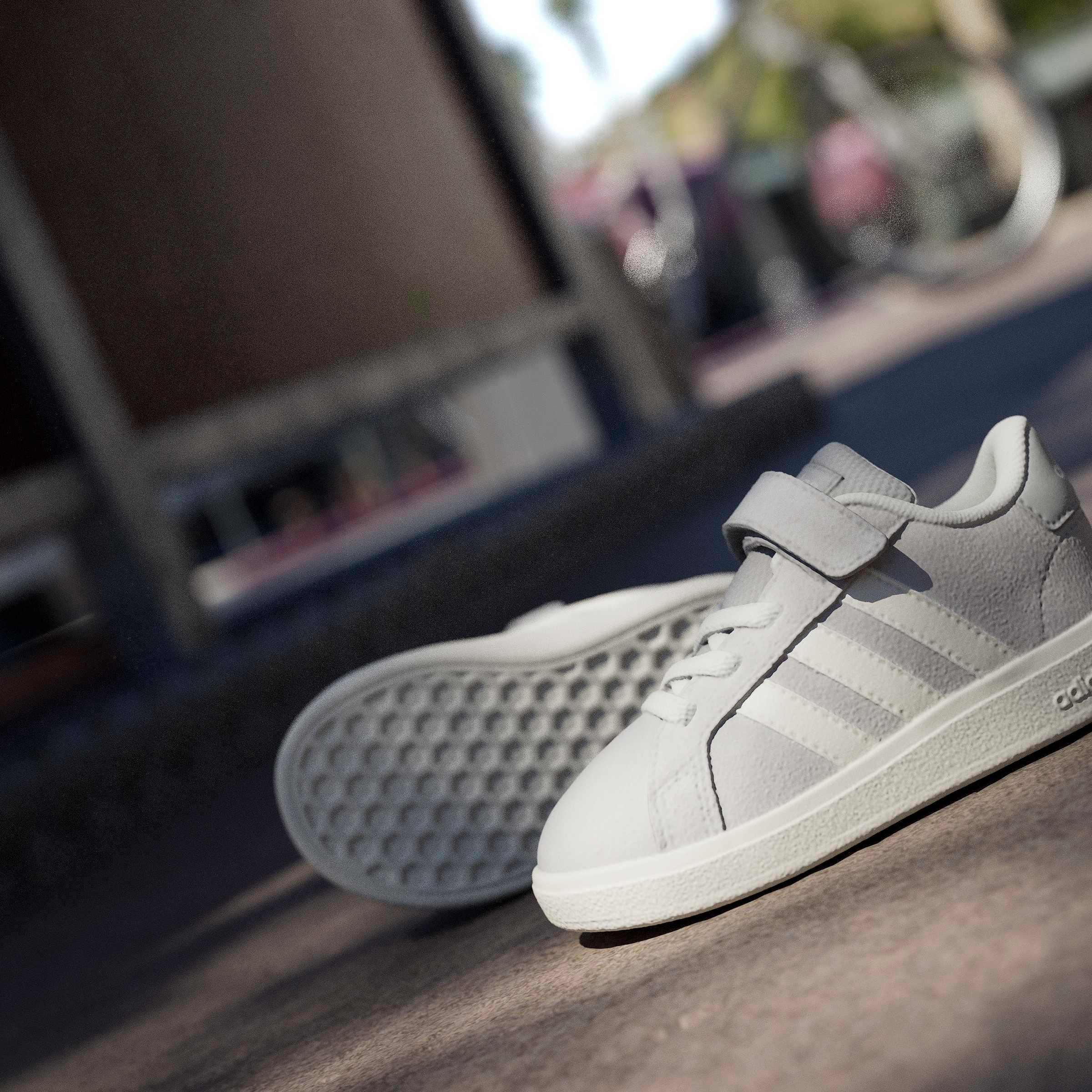 adidas Sportswear Chaussures à scratch »GRAND COURT 2.0 KIDS«  für Kinder, mit Klettverschluss