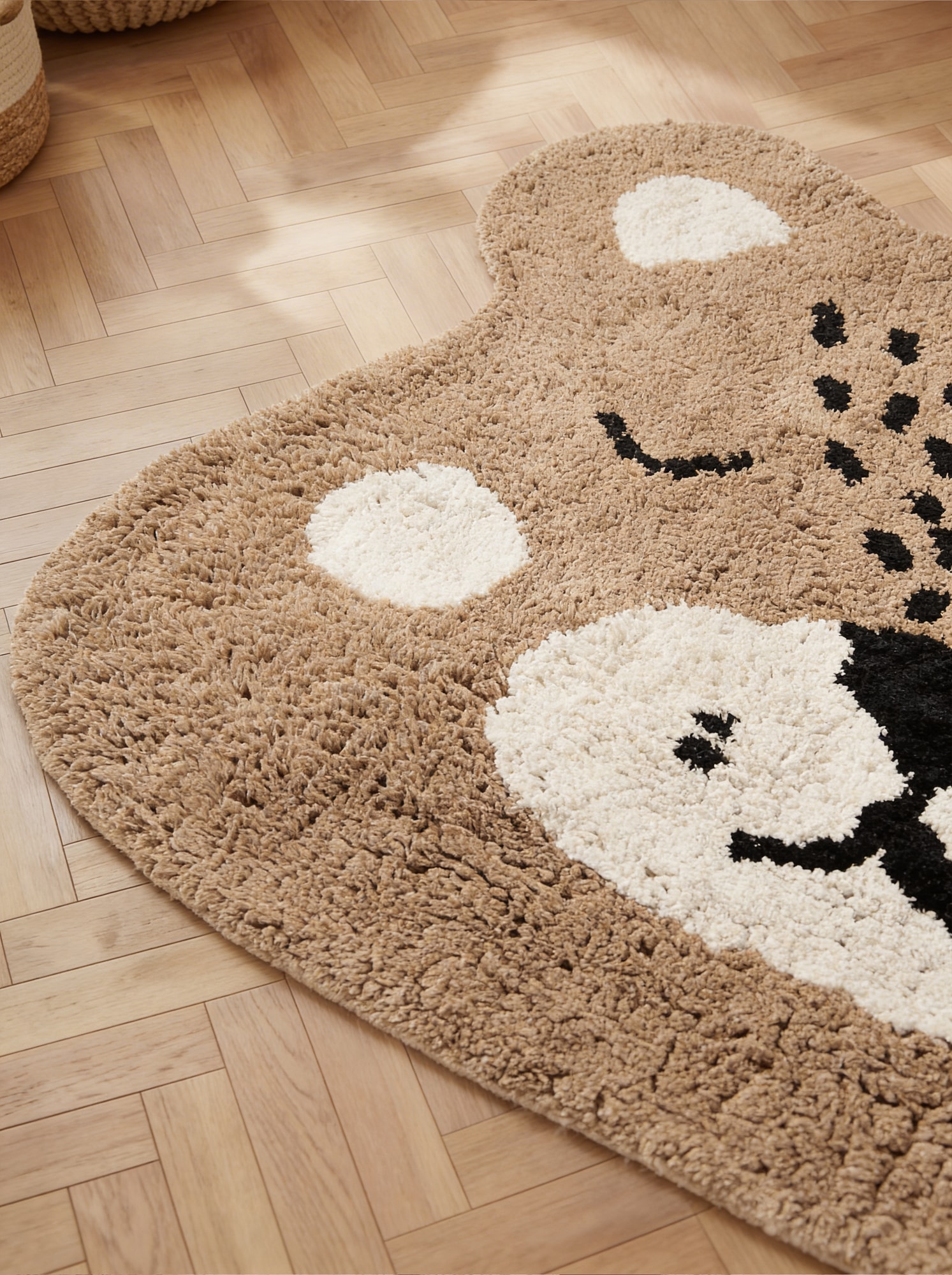 HANSE Home Tapis pour enfants »Bea« Forme de motif 10 mm Höhe lavable, fait main, doux, antidérapant, tapis de jeu pour chambre d'enfant