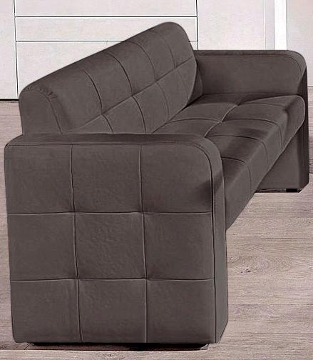 exxpo - sofa fashion 2-places »Barista, modern und bequem, hoher Sitzkomfort« moderne Sitz- und Rückenverarbeitung, frei im Raum stellbar