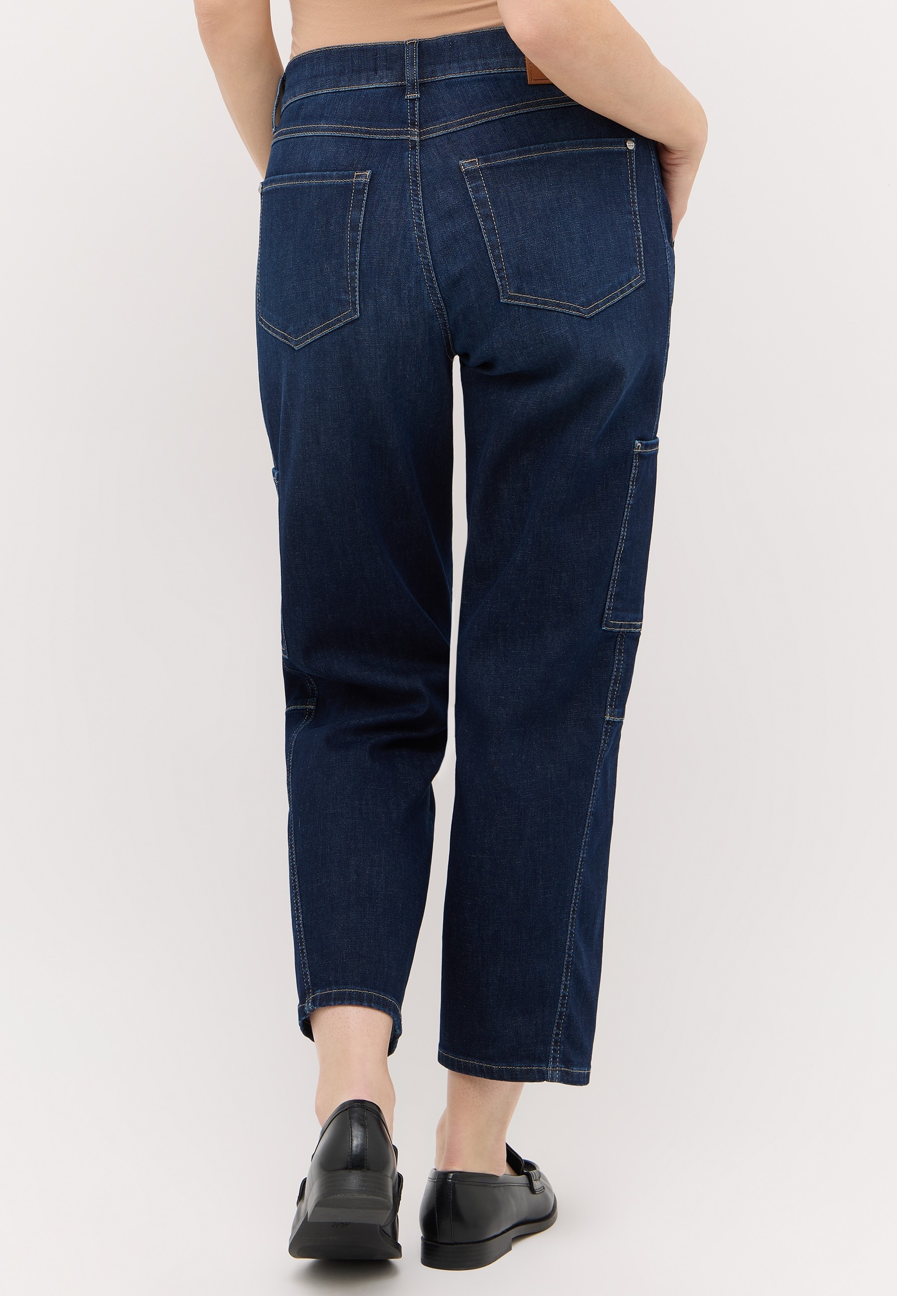ANGELS Jeans cargo »EVY CARGO« avec poches plaquées sur les côtés, forme O