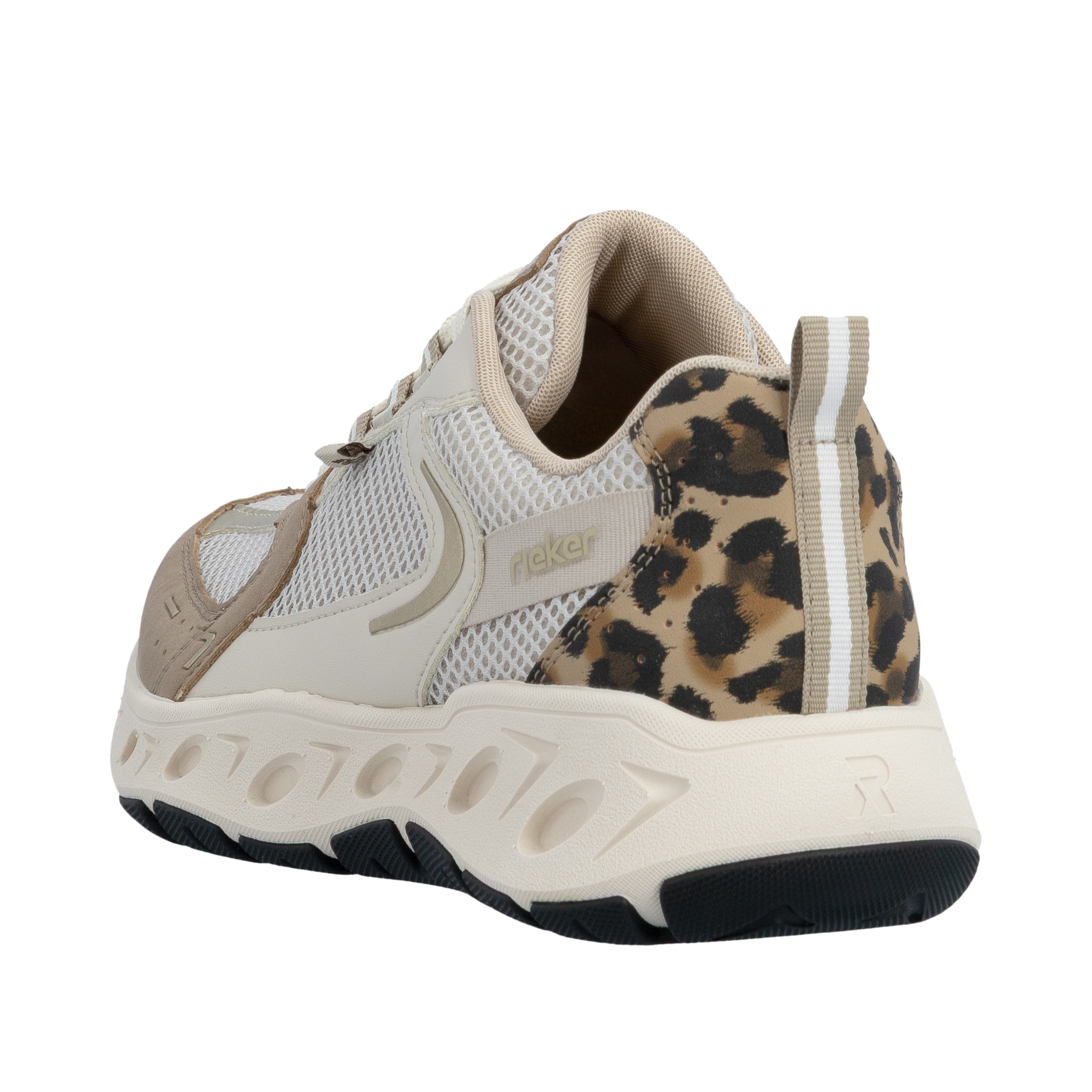 Rieker Plateausneaker  Schnürschuh, Freizeitsneaker, Halbschuh mit MemoSoft-Innensohle