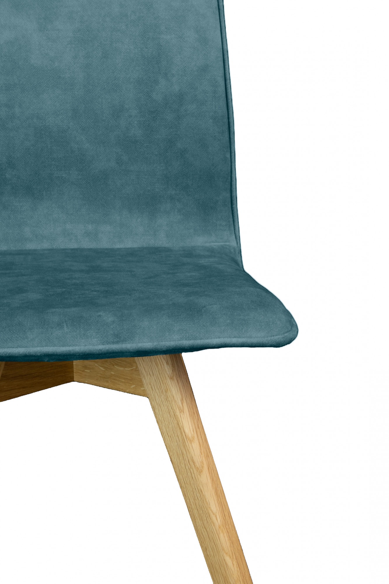 GOODproduct Chaise de salle à manger »Rania« (Ensemble) 2 cuisstructure en bois massif, avec cordon