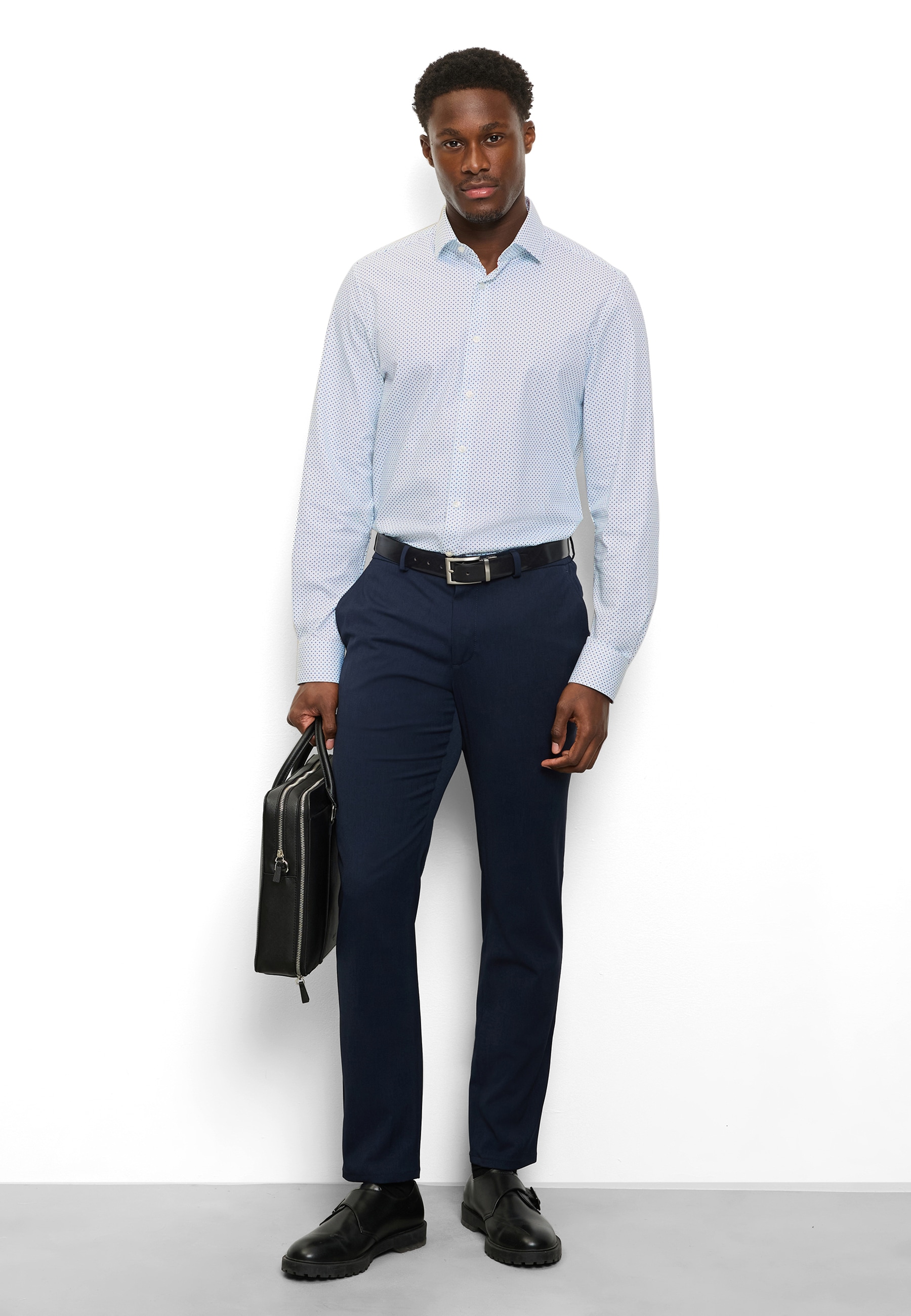 OLYMP Chemise à manches longues »Level Five« Businesshemd, body fit, Kentkragen, Climate Control