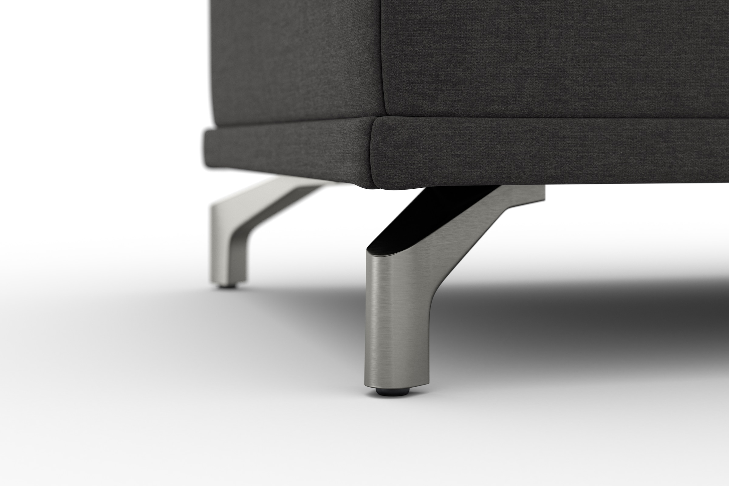 sit&more Hocker »Cabrio, B: 133 cm« individuell zu kombinieren, Federkern