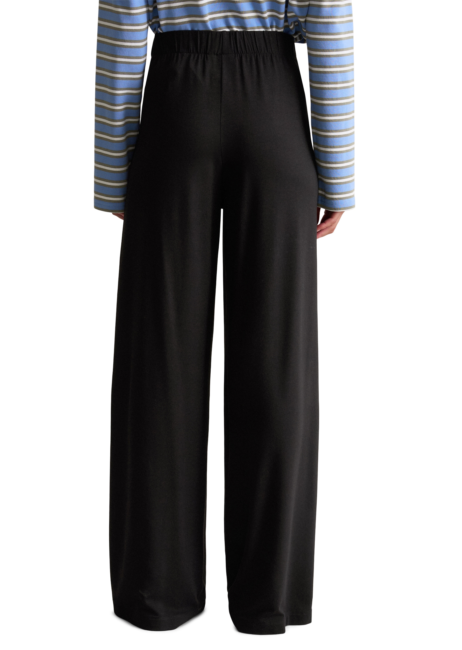 Marc O'Polo DENIM Pantalon en jersey  wide aus LENZING™ ECOVERO™