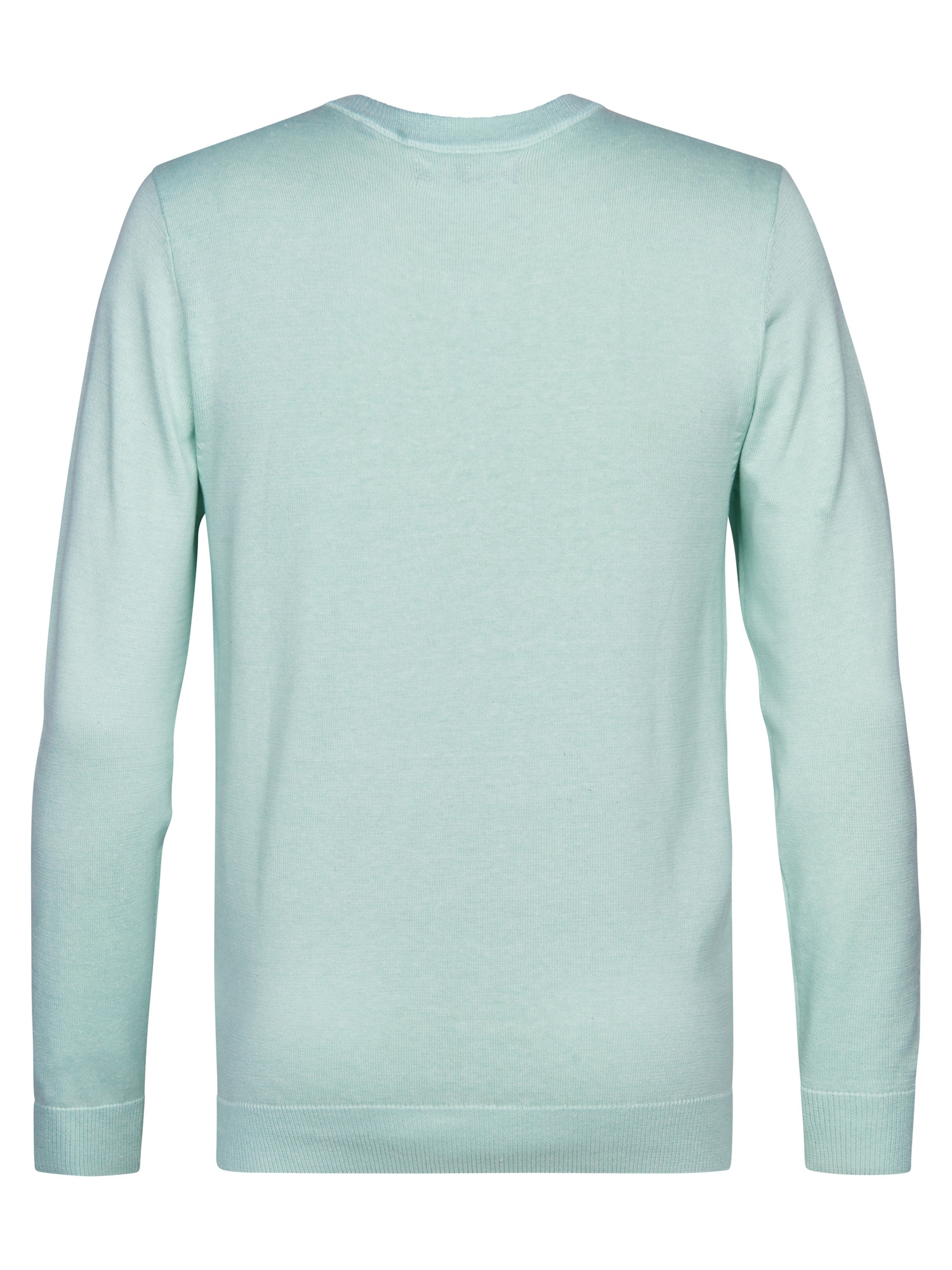 Petrol Industries Pull col V »V-Neck Basi« mélange de matériaux avec coton
